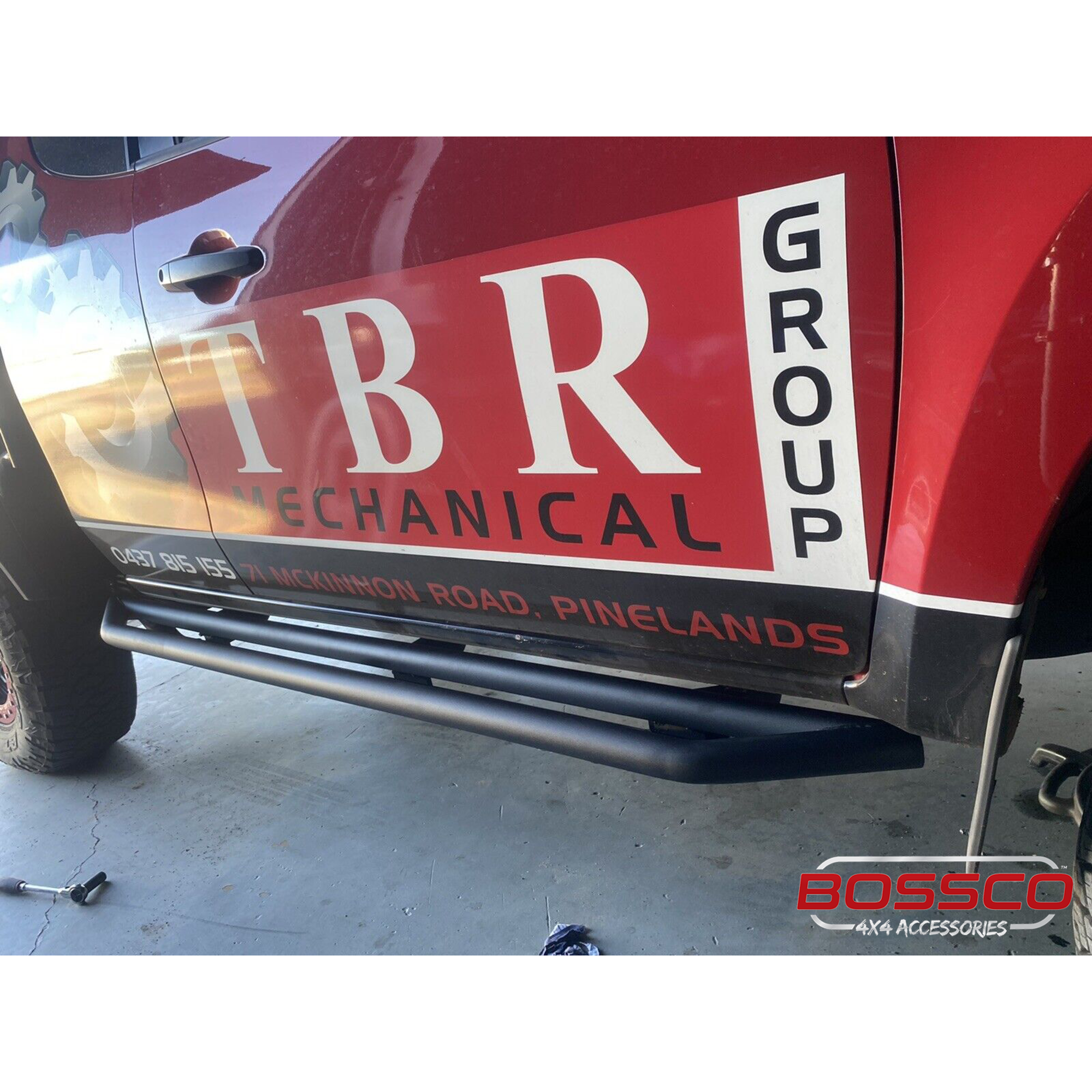 BEAST Side Steps Suitable For Mitsubishi Triton MQ Extra/Club Cab 2015-2019