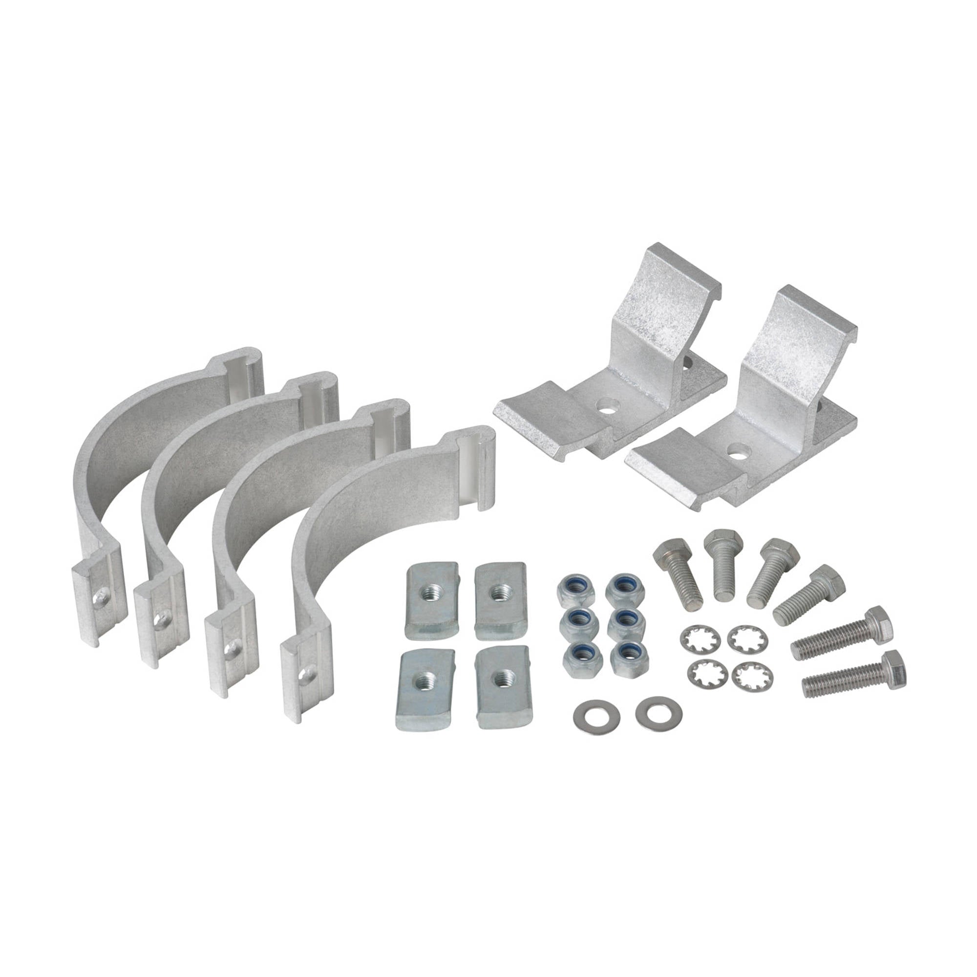 RHINO RACK MULTI FIT PIPE CONDUIT CLAMP 150MM - PAIR