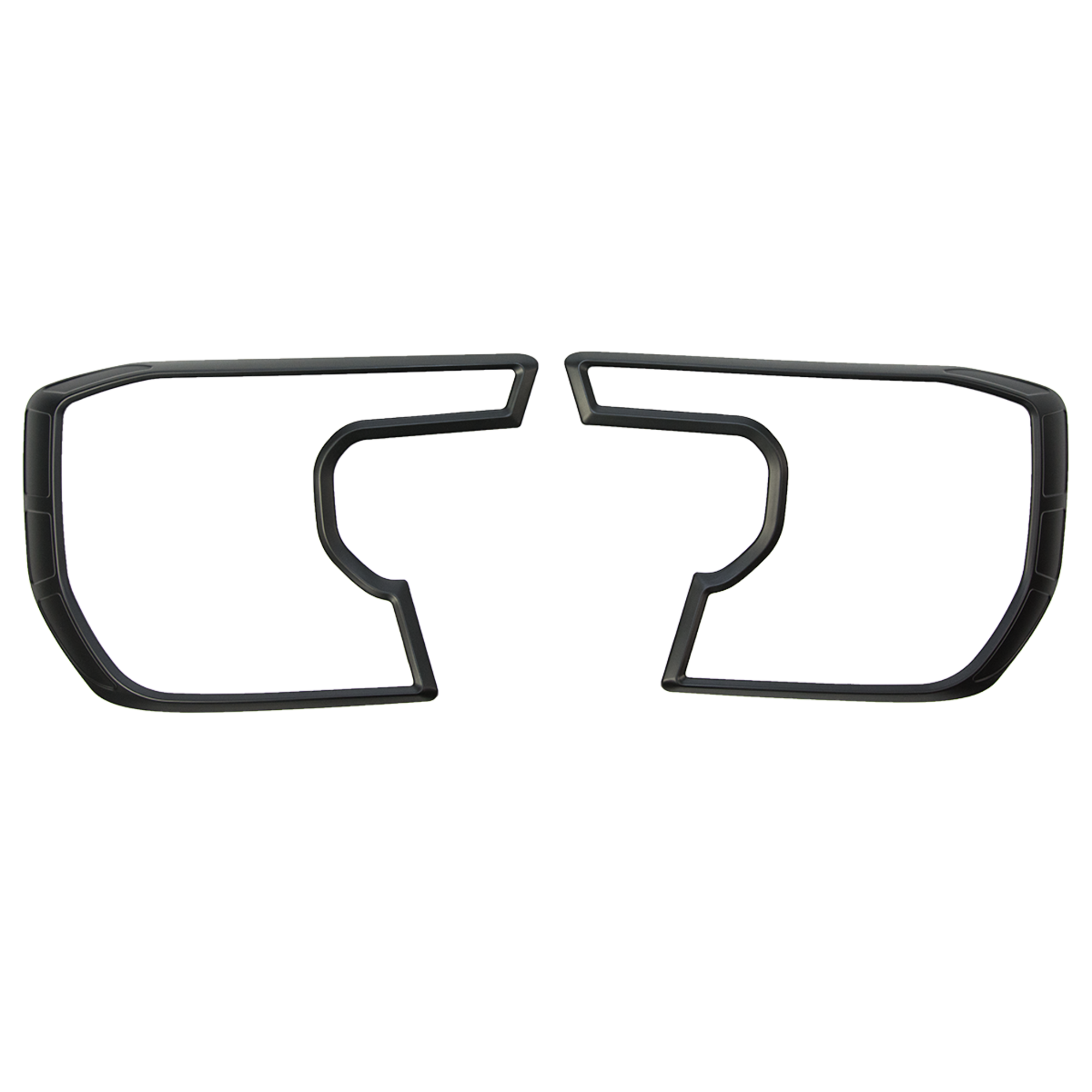 Front Black Headlight Head Light Trim Covers Suitable For NEXT GEN Ford Ranger XL XLS 2022-2025