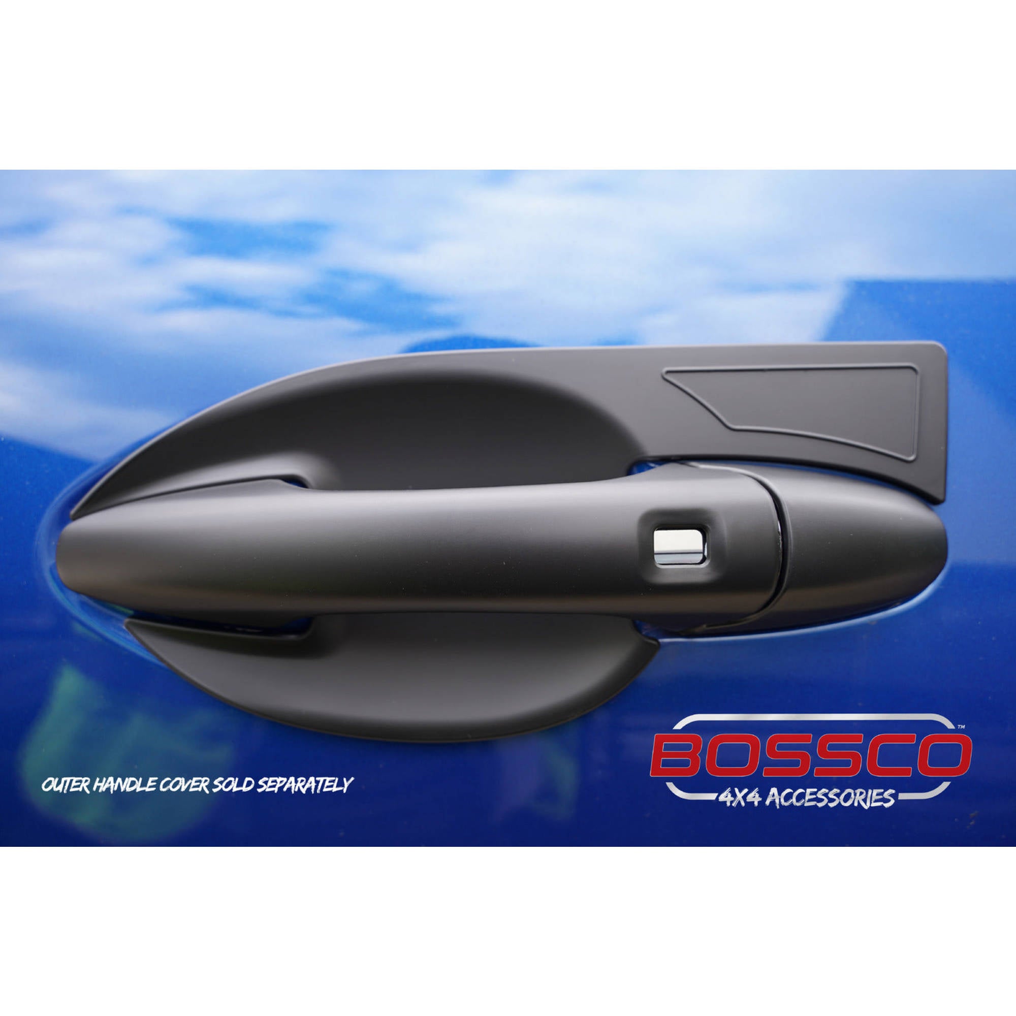 BLACKOUT Door Handle Bowl Covers Protectors Suitable For GWM Cannon 2020-2023