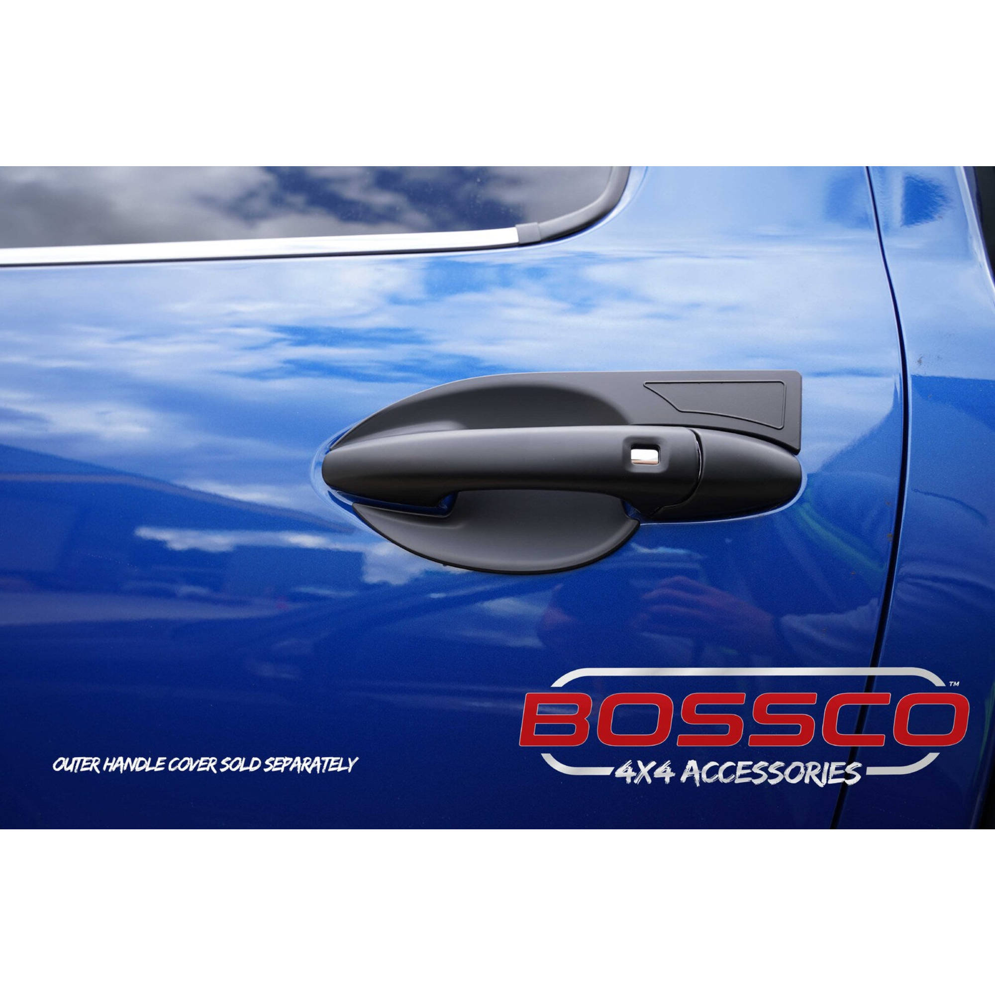 BLACKOUT Door Handle Bowl Covers Protectors Suitable For GWM Cannon 2020-2023