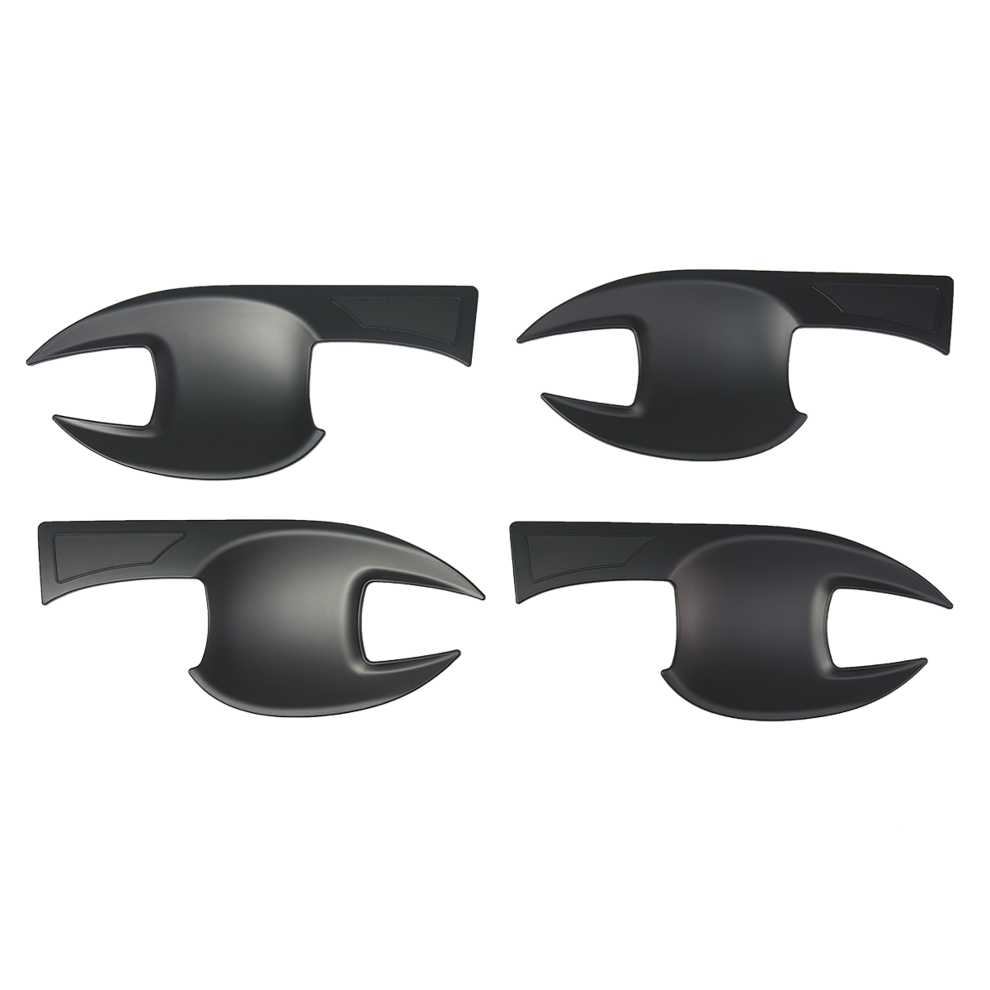BLACKOUT Door Handle Bowl Covers Protectors Suitable For GWM Cannon 2020-2023