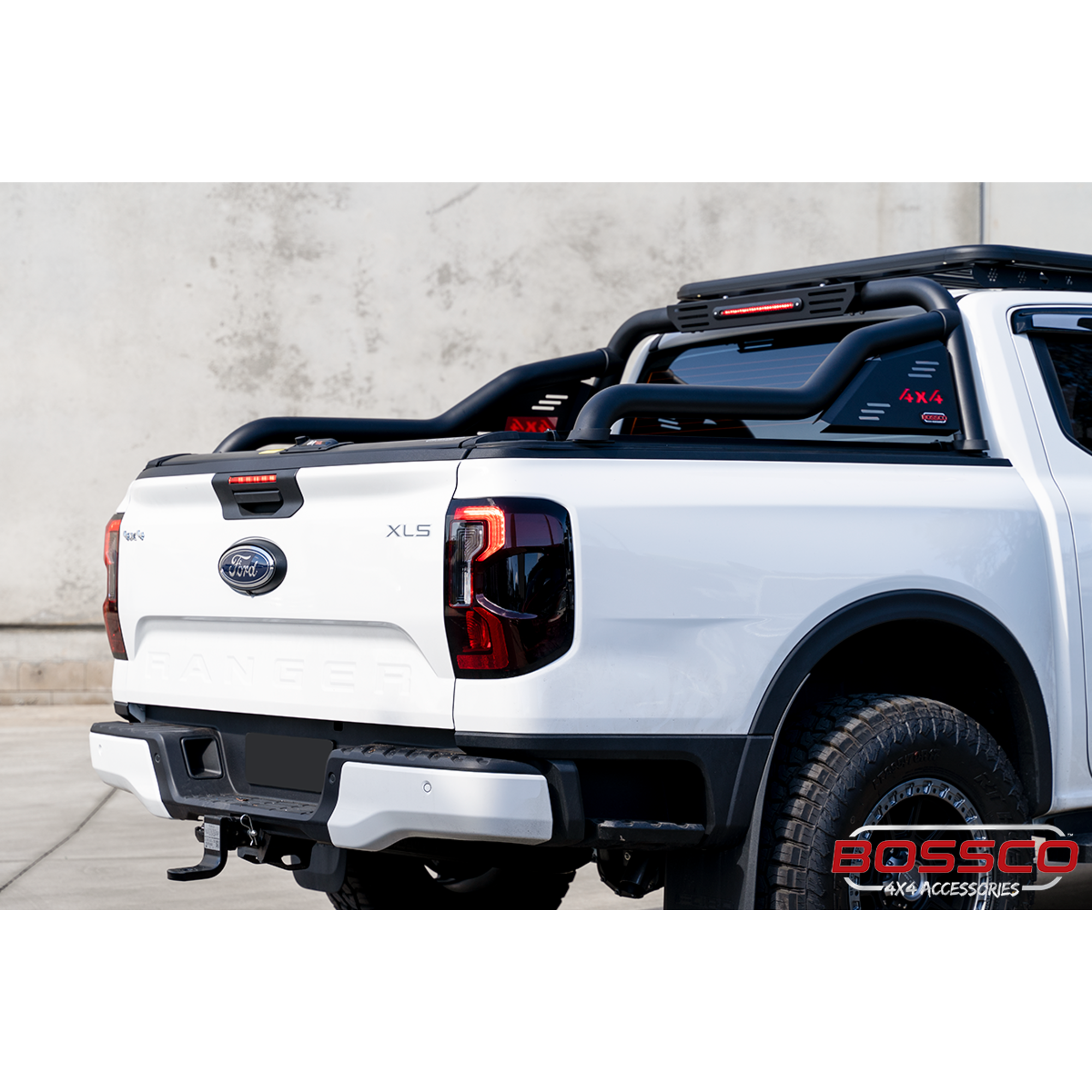 Black Manual Roller Shutter Suitable For NEXT GEN Ford Ranger 2022+