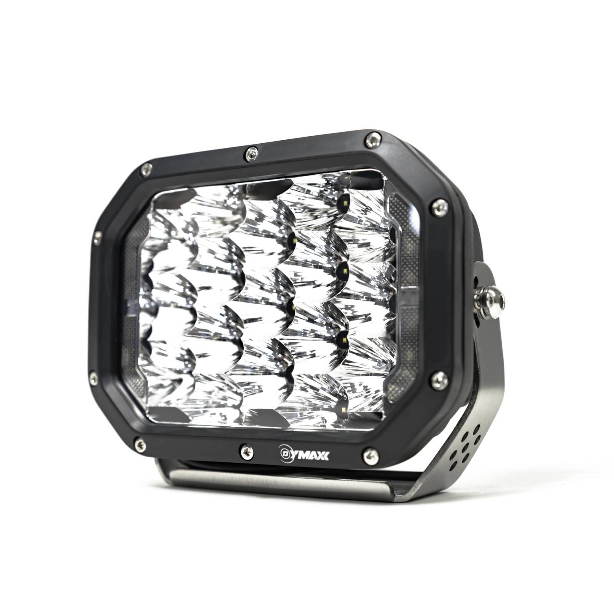 7" RECTANGLE LED Driving Lights with DRL | 1 Lux @ 688m | 9500 Lumens | IP67 Rated - Pair W/ Harness