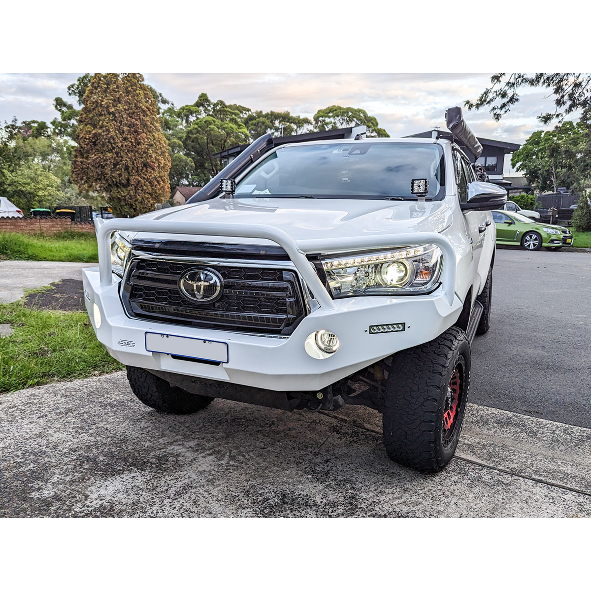 BEAST BAR Bumper Replacement Bull bar Suitable For Toyota Hilux N80 2018-2020