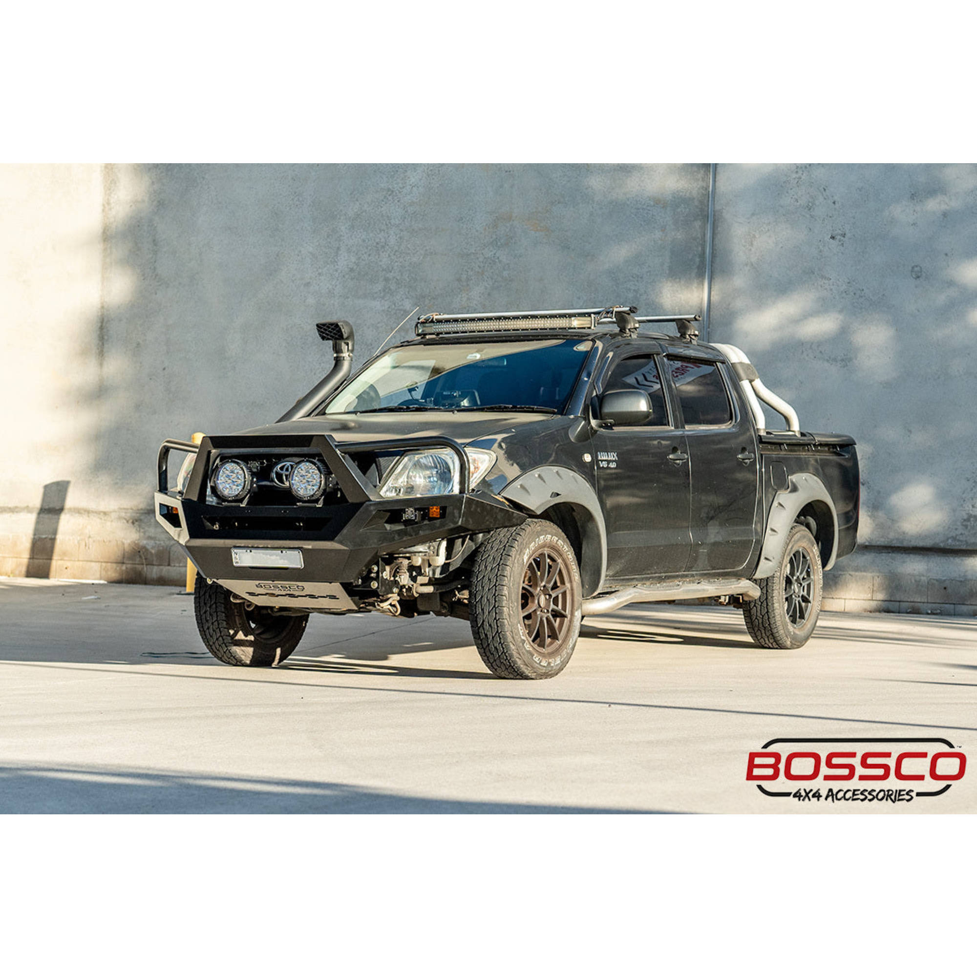 BOSSCO BULLBAR Bumper Replacement Bull bar Suitable For Toyota Hilux N70 2005-2011