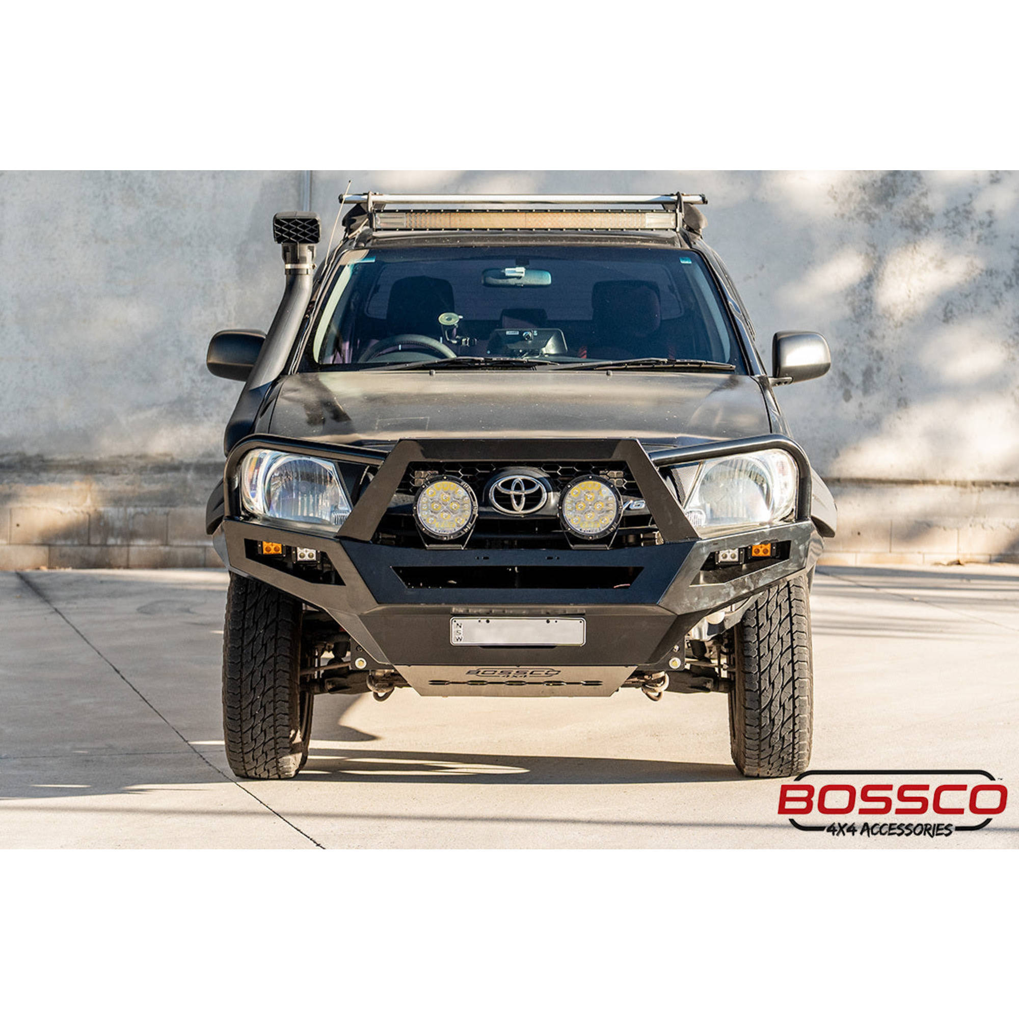 BOSSCO BULLBAR Bumper Replacement Bull bar Suitable For Toyota Hilux N70 2005-2011