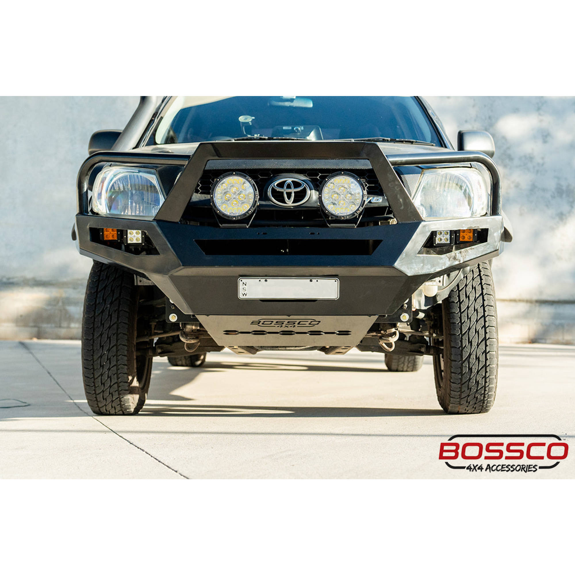 BOSSCO BULLBAR Bumper Replacement Bull bar Suitable For Toyota Hilux N70 2005-2011
