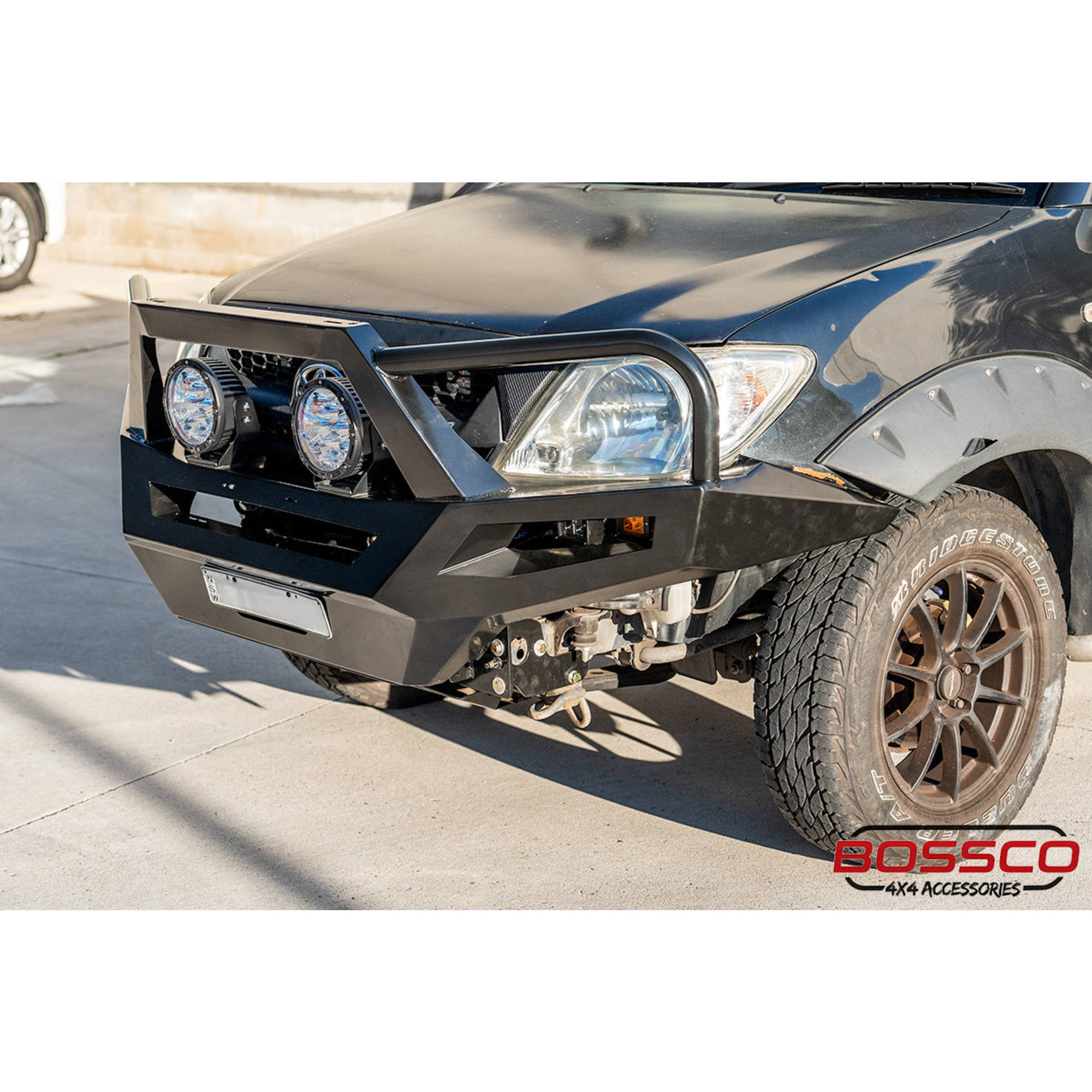 BOSSCO BULLBAR Bumper Replacement Bull bar Suitable For Toyota Hilux N70 2005-2011