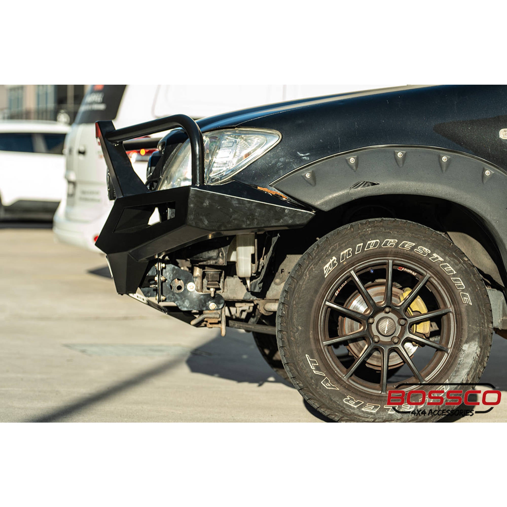 BOSSCO BULLBAR Bumper Replacement Bull bar Suitable For Toyota Hilux N70 2005-2011