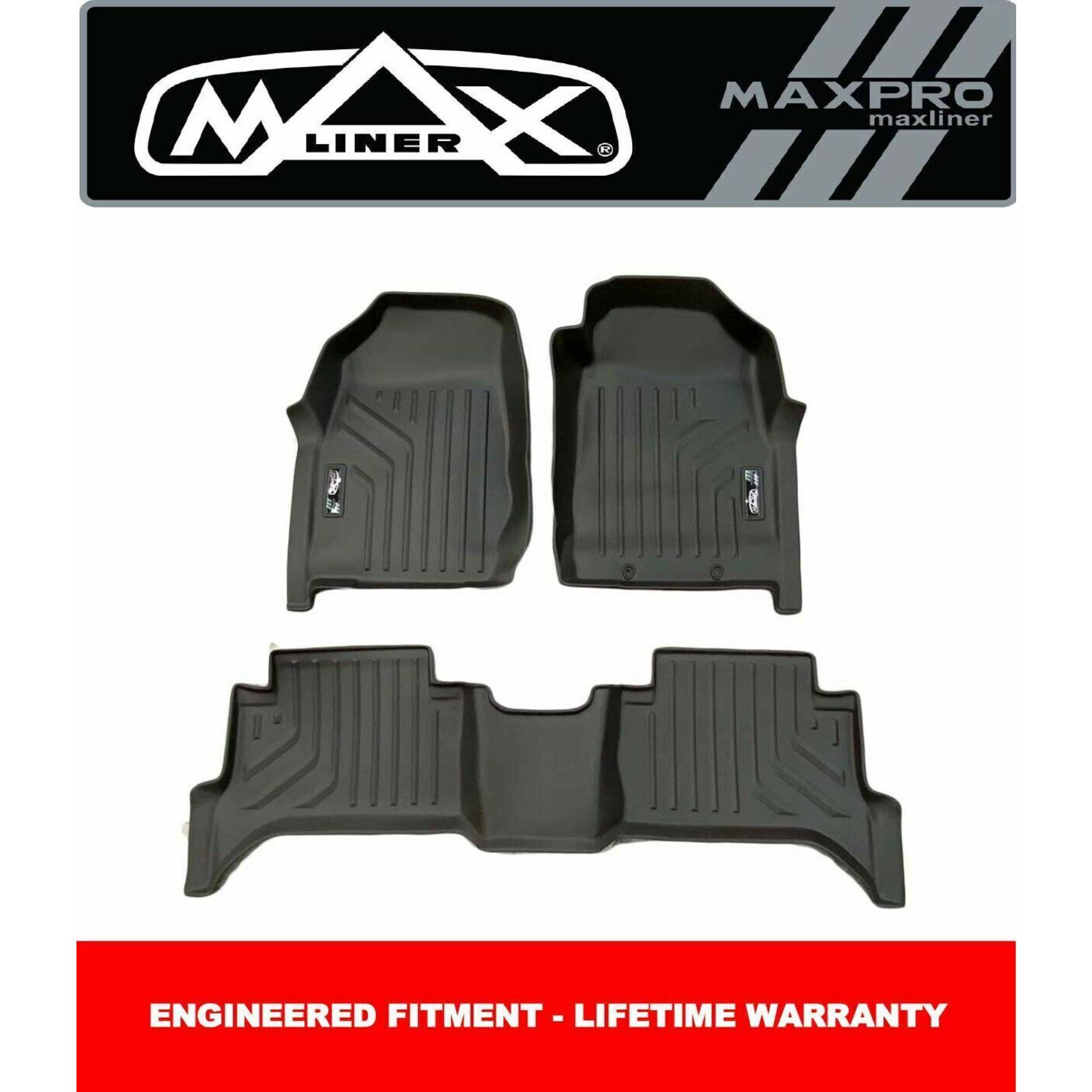 Floor Liners Suitable For Isuzu D-Max 2021+ Rows 1 & 2
