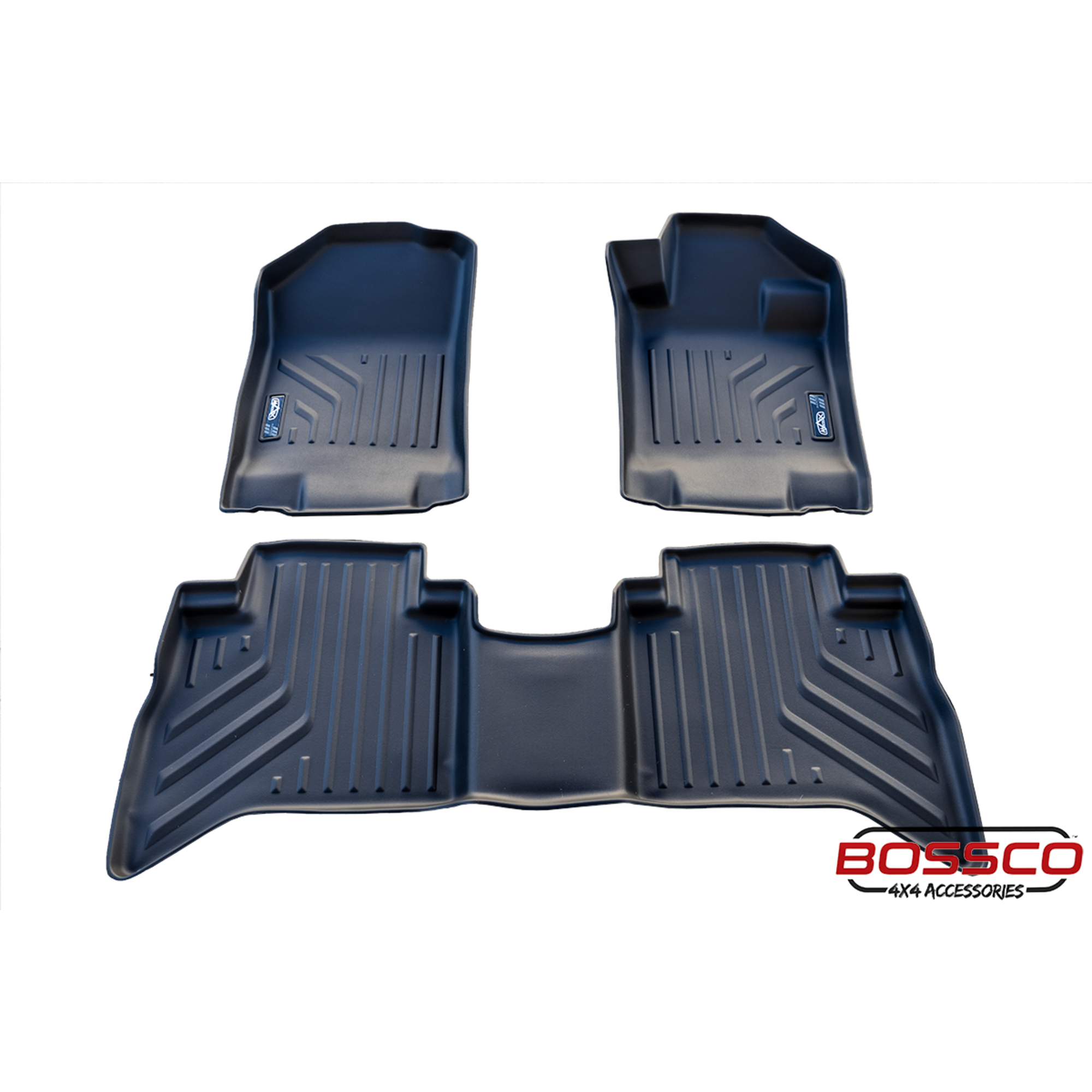 Floor Liners Suitable For LDV T60 2019 - 2023 - Auto Trans Rows 1 & 2