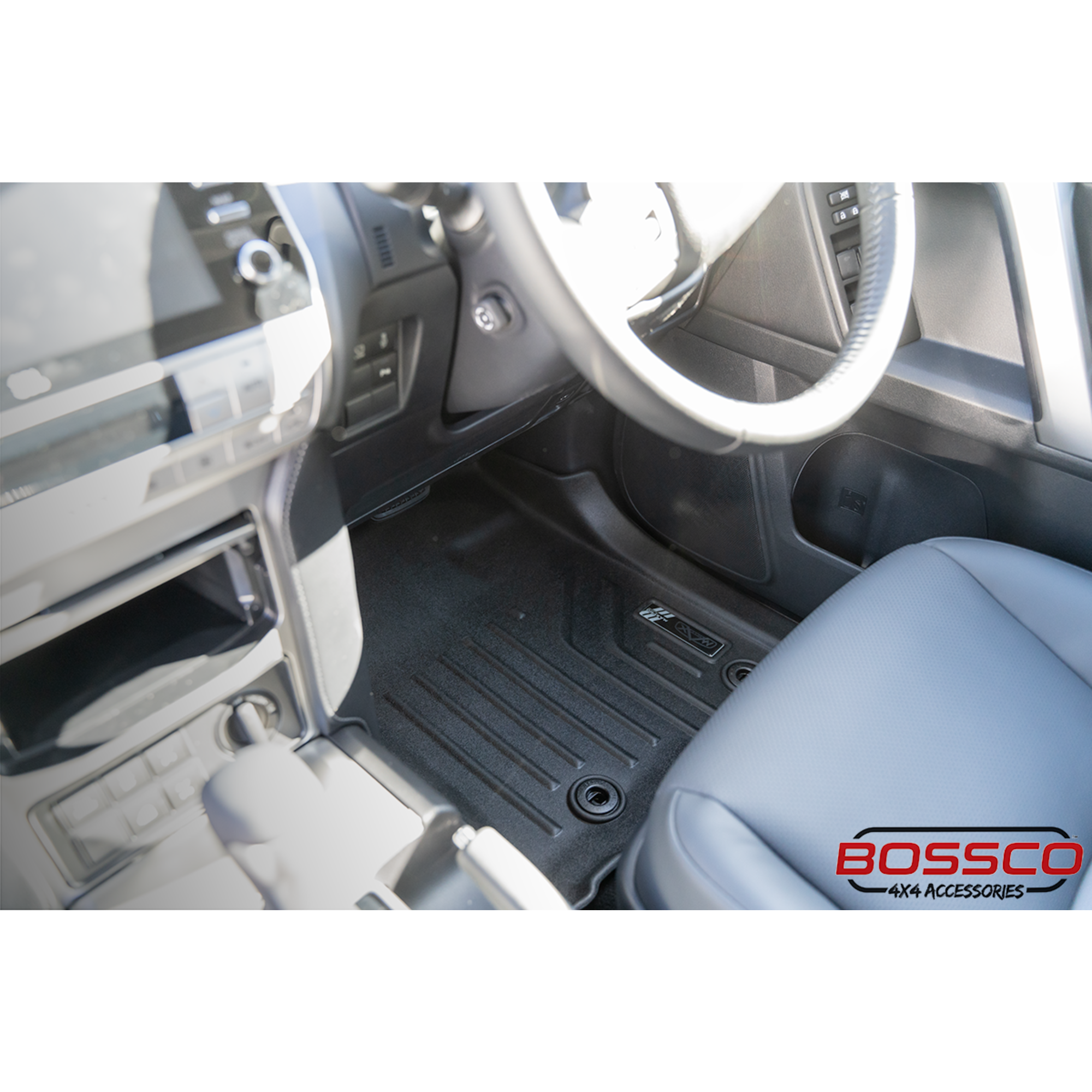 Floor Liners Suitable For Toyota Prado 150 Series 2015+ Rows 1 & 2