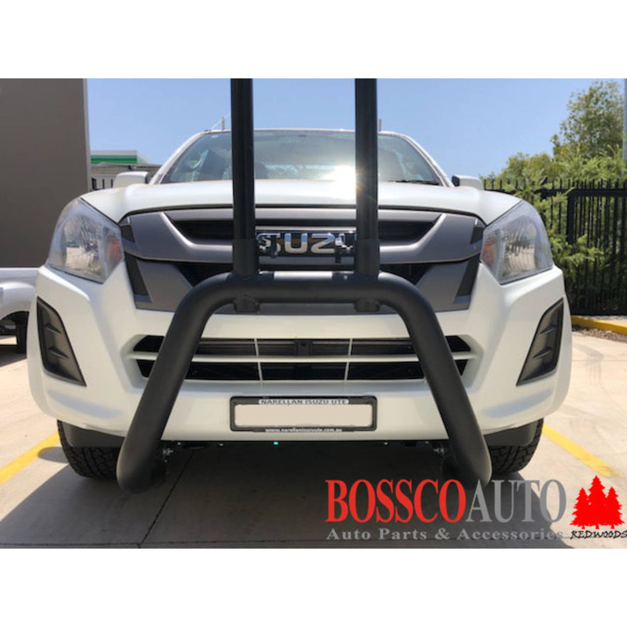 Complianced Nudge Bar with 125kg Tested H-Rack Suitable For Isuzu D-Max 2012-2019 - CLEARANCE