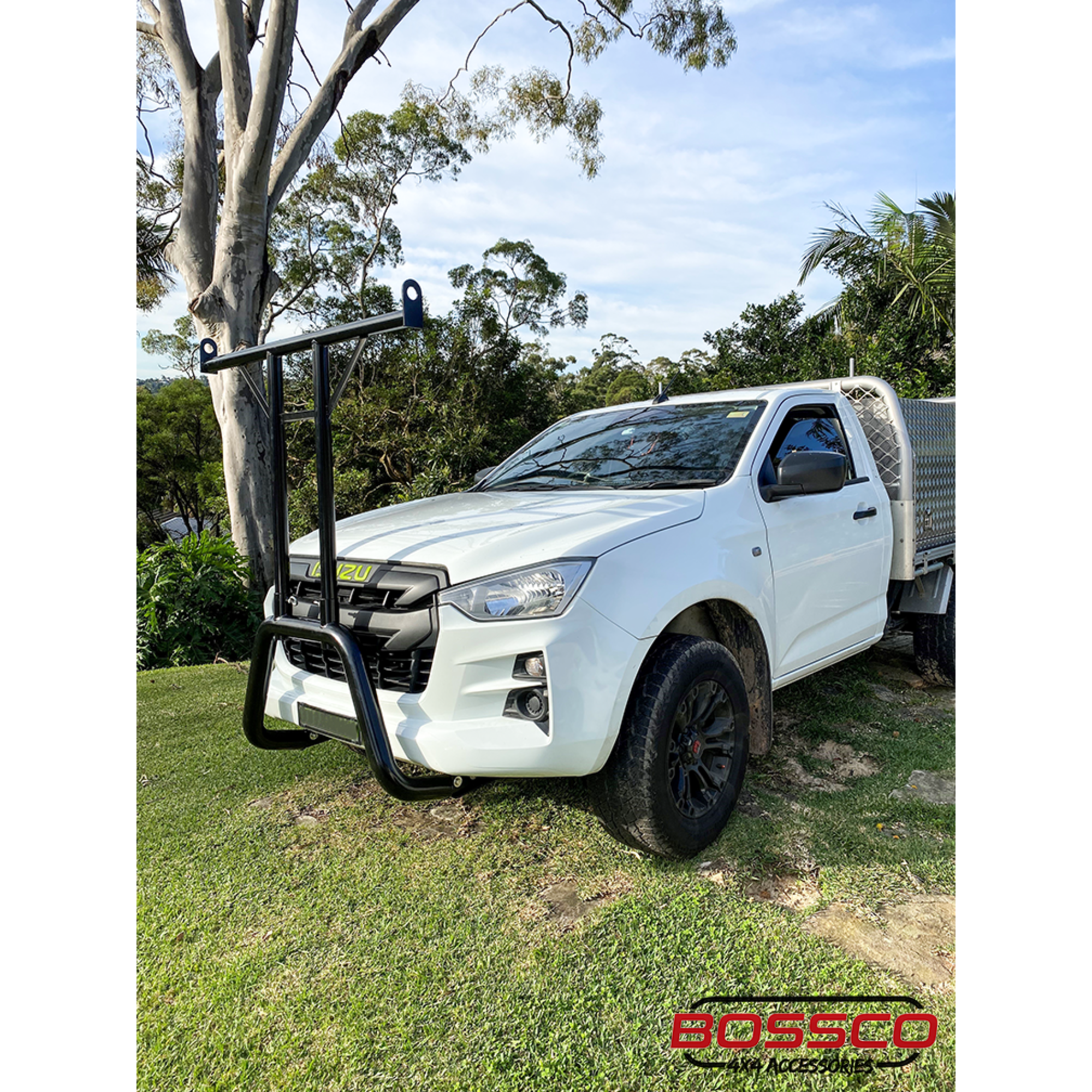 Complianced Nudge Bar with 125kg Tested H-Rack Suitable For Isuzu D-Max 2020-2023 - CLEARANCE