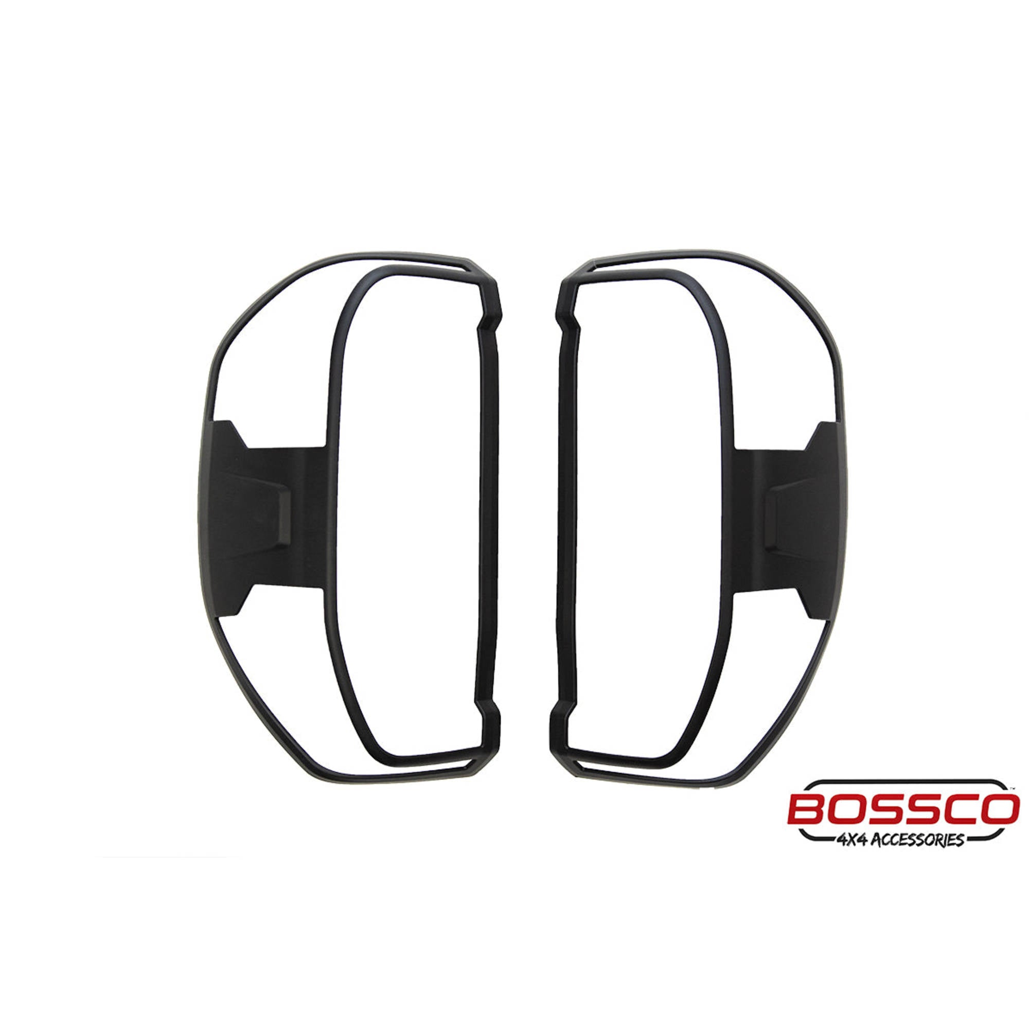 Matte Black Rear Tail Light Trim Covers Suitable For LDV T60 Max 2021-2023