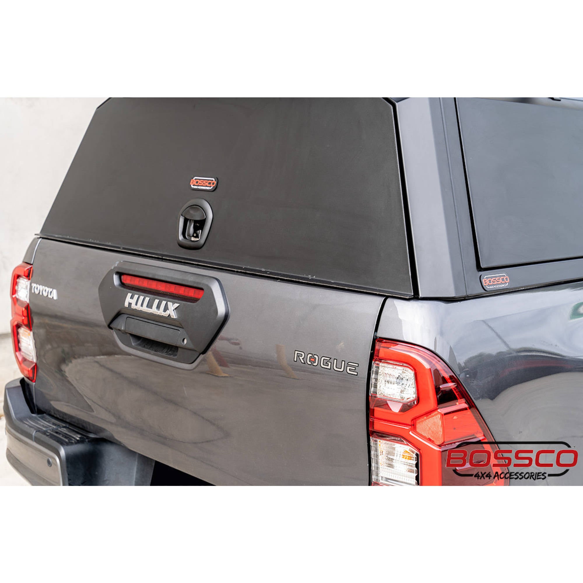 BCX-R Black Aluminium Tub Canopy for Toyota Hilux N80 2015-2024