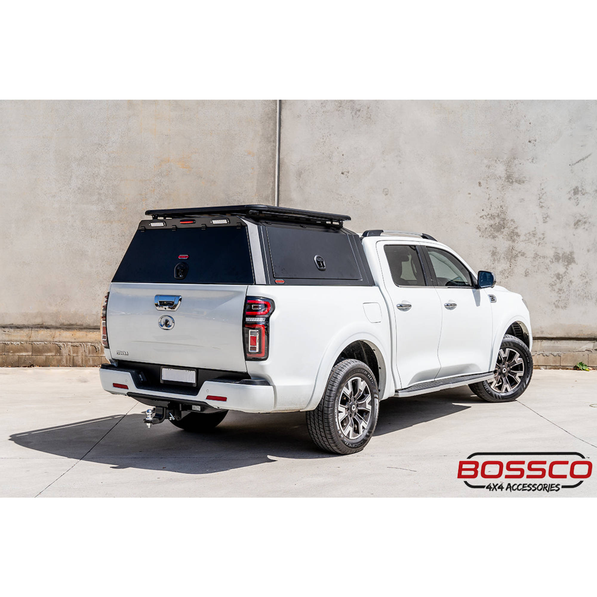 BCX-R Black Aluminium Tub Canopy for GWM Cannon 2020-2023