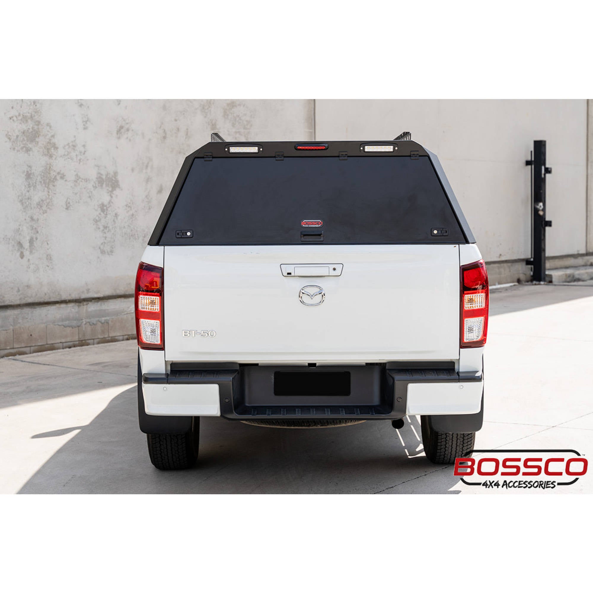 BCX-R Black Aluminium Tub Canopy for Mazda BT-50 BT50 TF 2020-2024