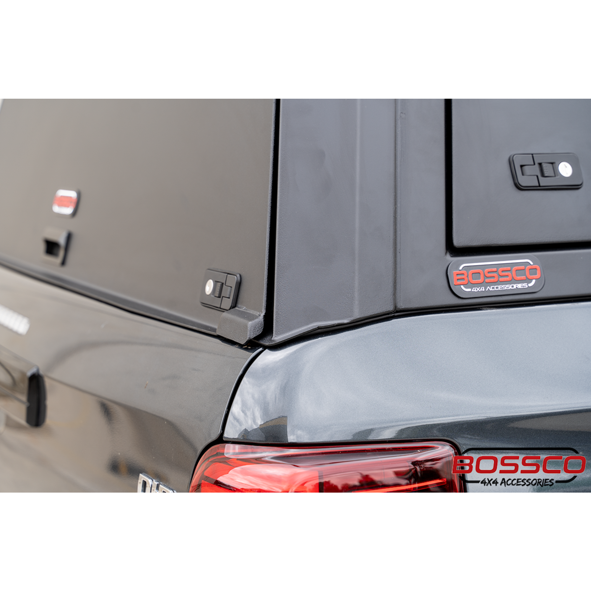 BCX-R Black Aluminium Tub Canopy for Mitsubishi Triton MR 2019-2023