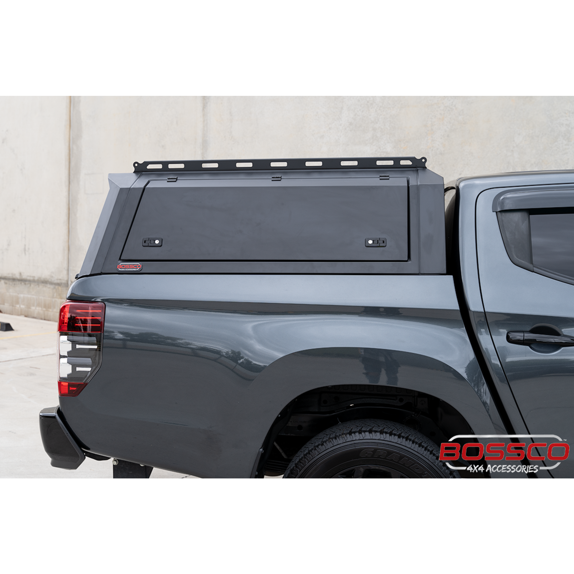BCX-R Black Aluminium Tub Canopy for Mitsubishi Triton MR 2019-2023