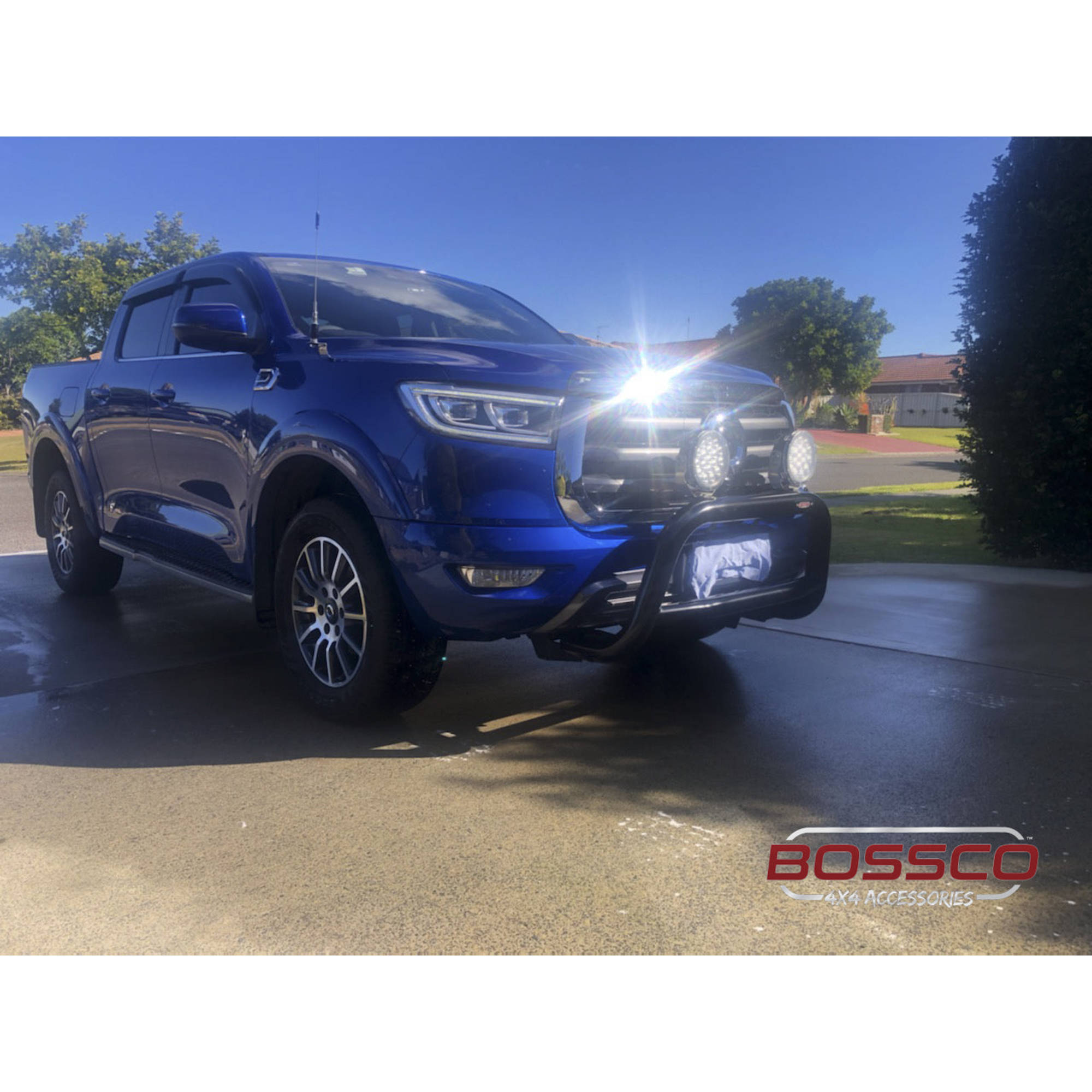 Black Low Nudge bar suitable for GWM Great Wall Cannon 04/2022 Onwards - CLEARANCE