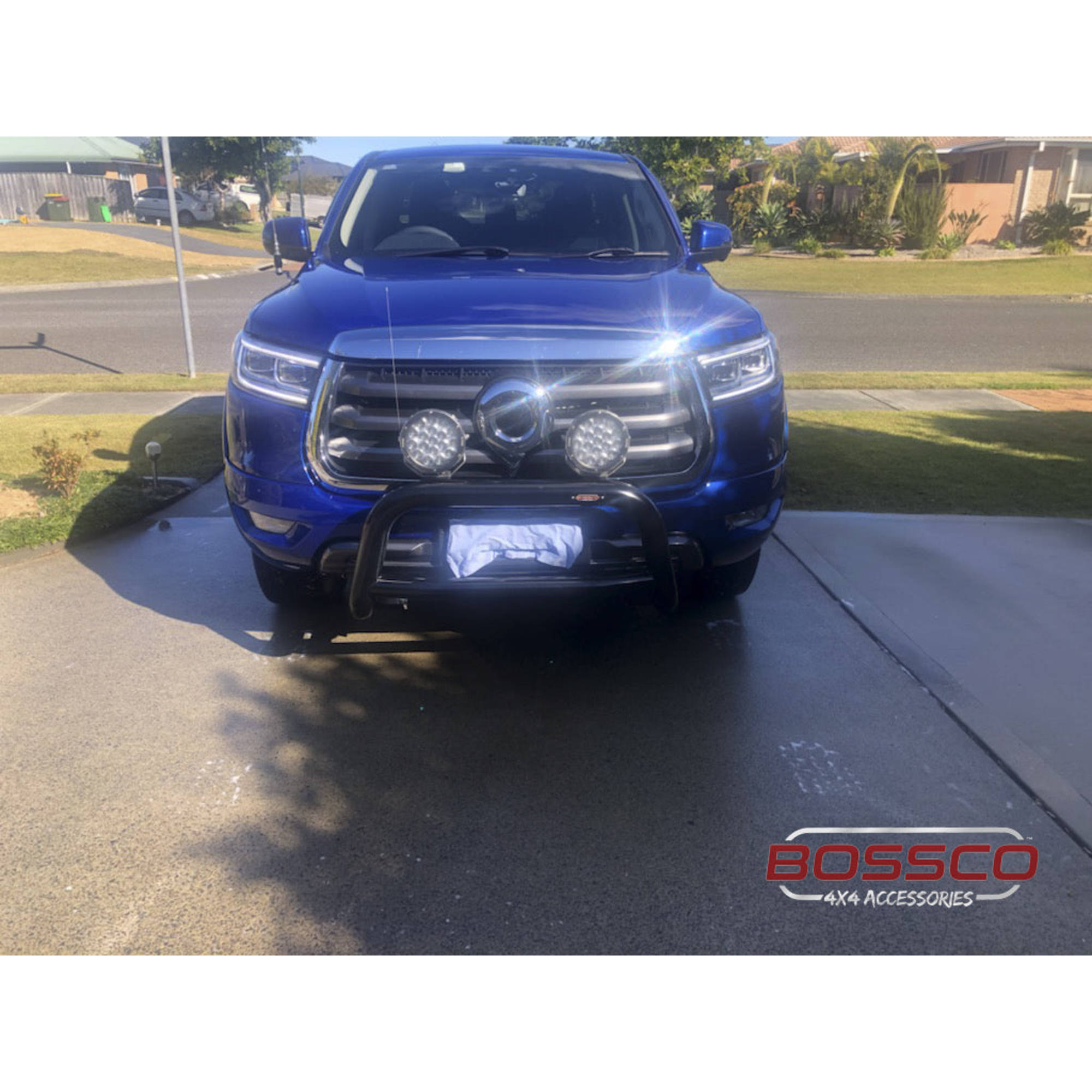 Black Low Nudge bar suitable for GWM Great Wall Cannon 04/2022 Onwards - CLEARANCE