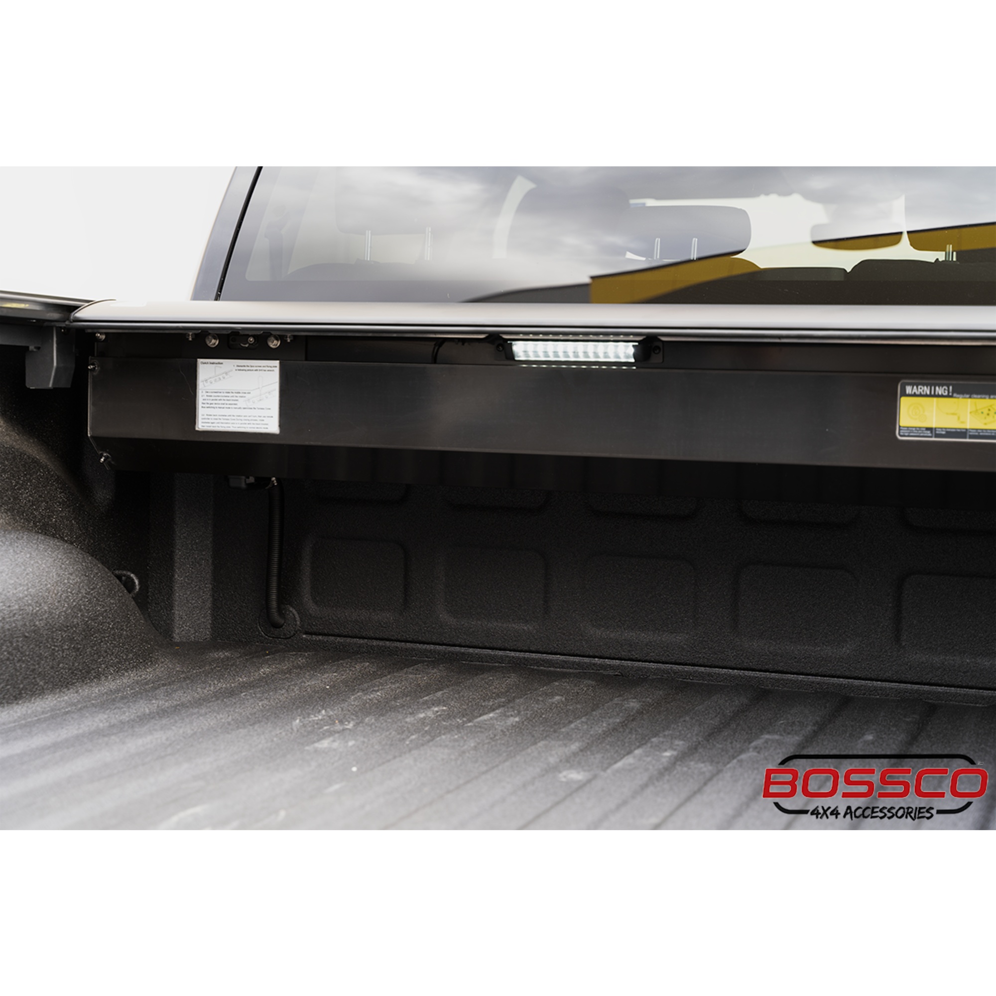 Electric Auto Roller Shutter Tonneau Lid Suitable For Dodge Ram 1500 Crew Cab (5'7" Tub) With Ramboxes
