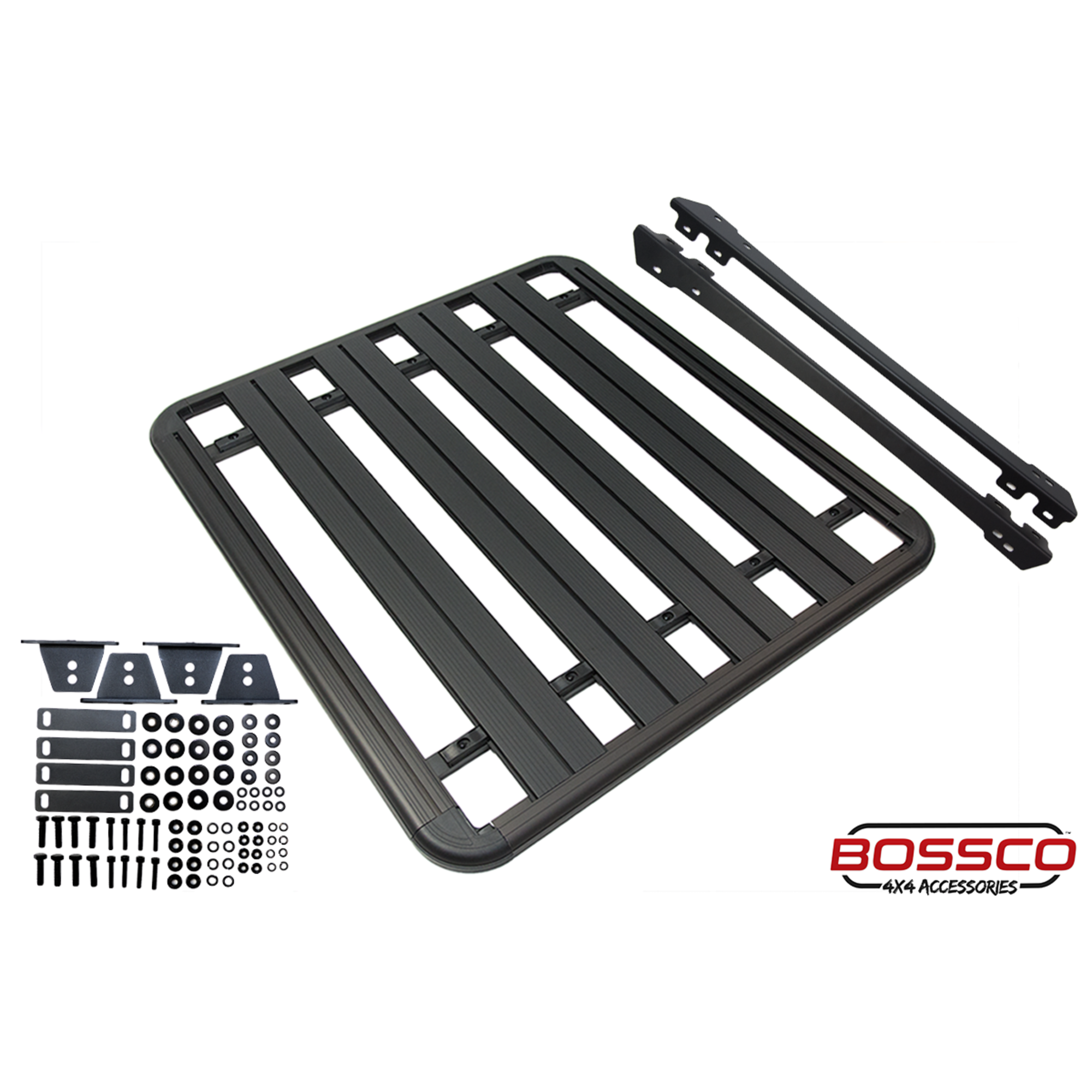 Aluminium Flat Roof Platform Basket (Flat) 1350x1250mm Suitable For Ford Ranger PX Wildtrak 2012-2022