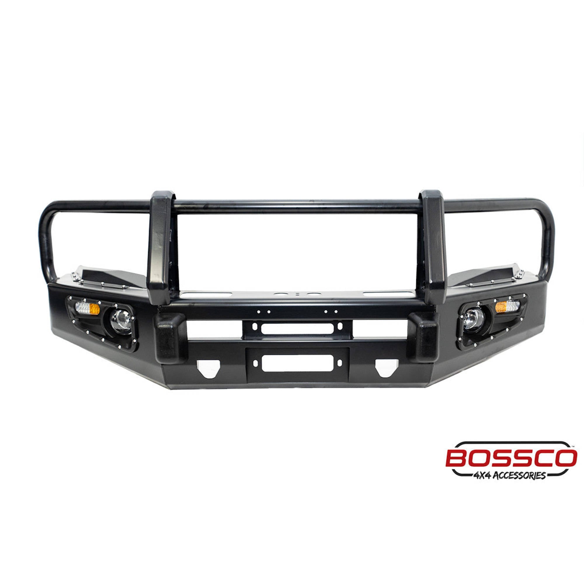 Triple Loop Full Bumper Replacement Bull bar Suitable For Toyota Hilux N80 2015-2018