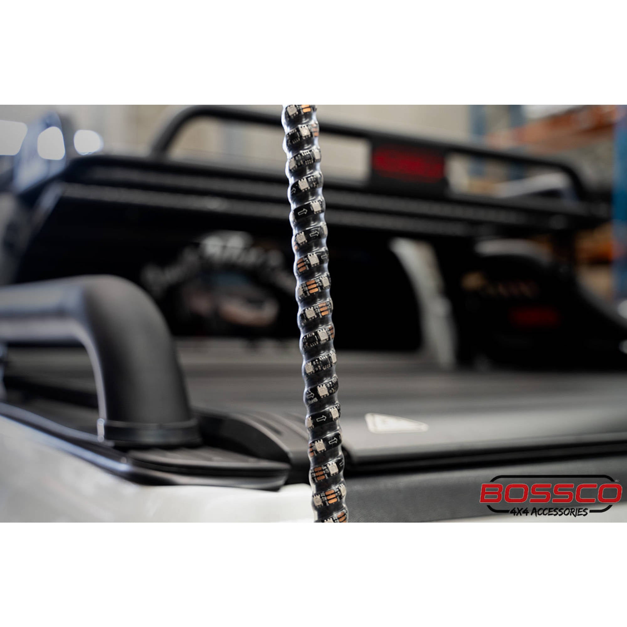 BOSSCO 120cm RGB LED UHF Whip