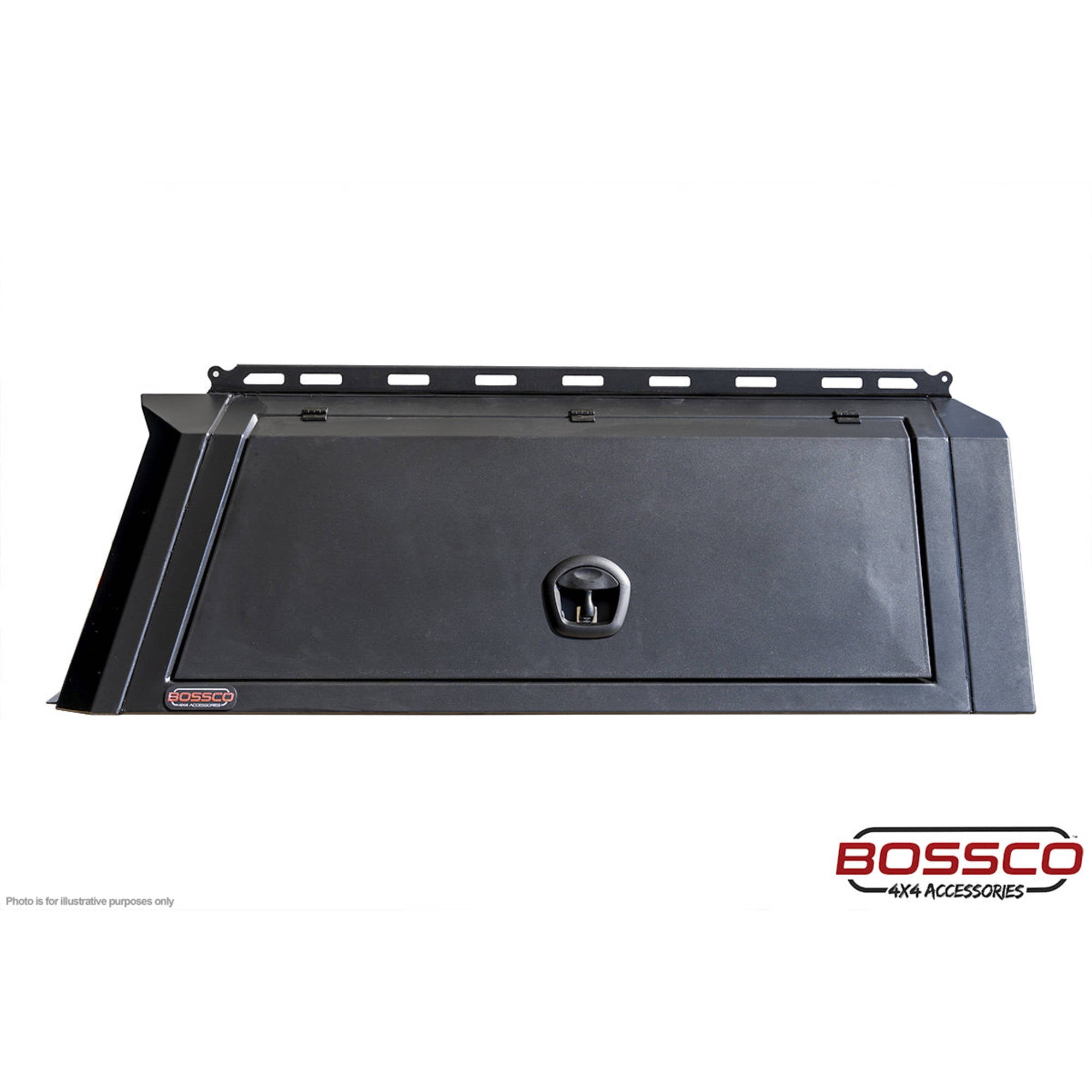 BCX-RX Sealed Black Aluminium Tub Canopy for Nissan Navara NP300 2015-2020