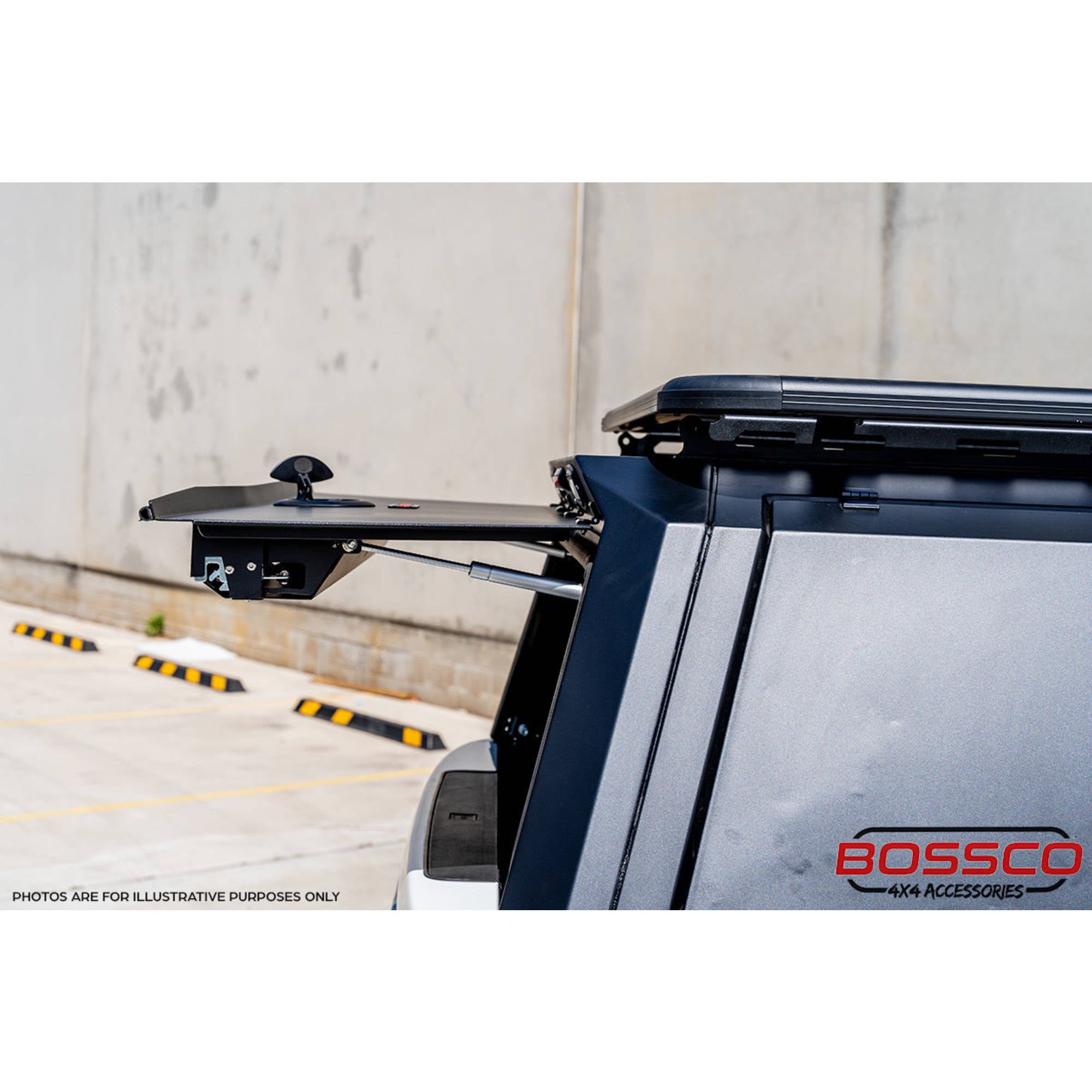 BCX-R Black Aluminium Tub Canopy for GWM Cannon Alpha LUX ULTRA HYBRID 2024 – 2025