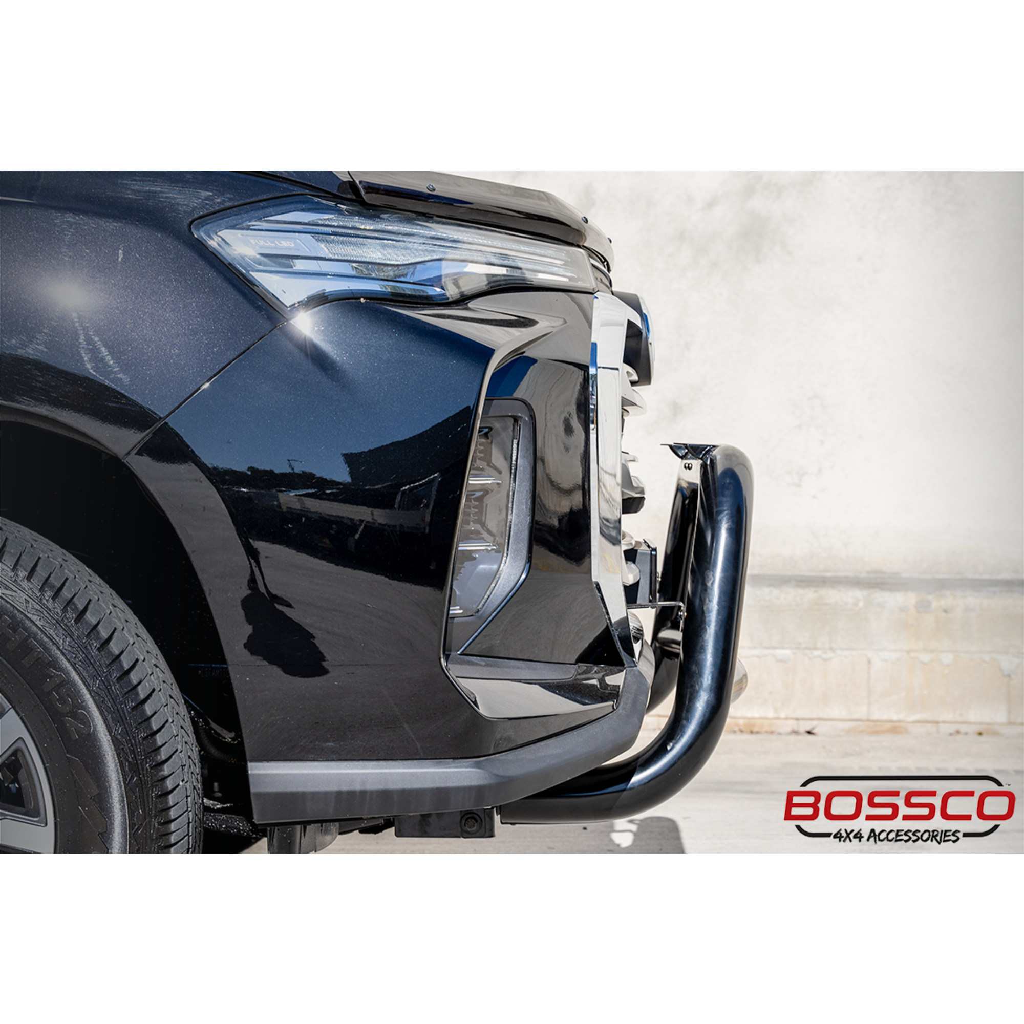 Black Nudge Bar suitable for LDV T60 Max 2021-2024