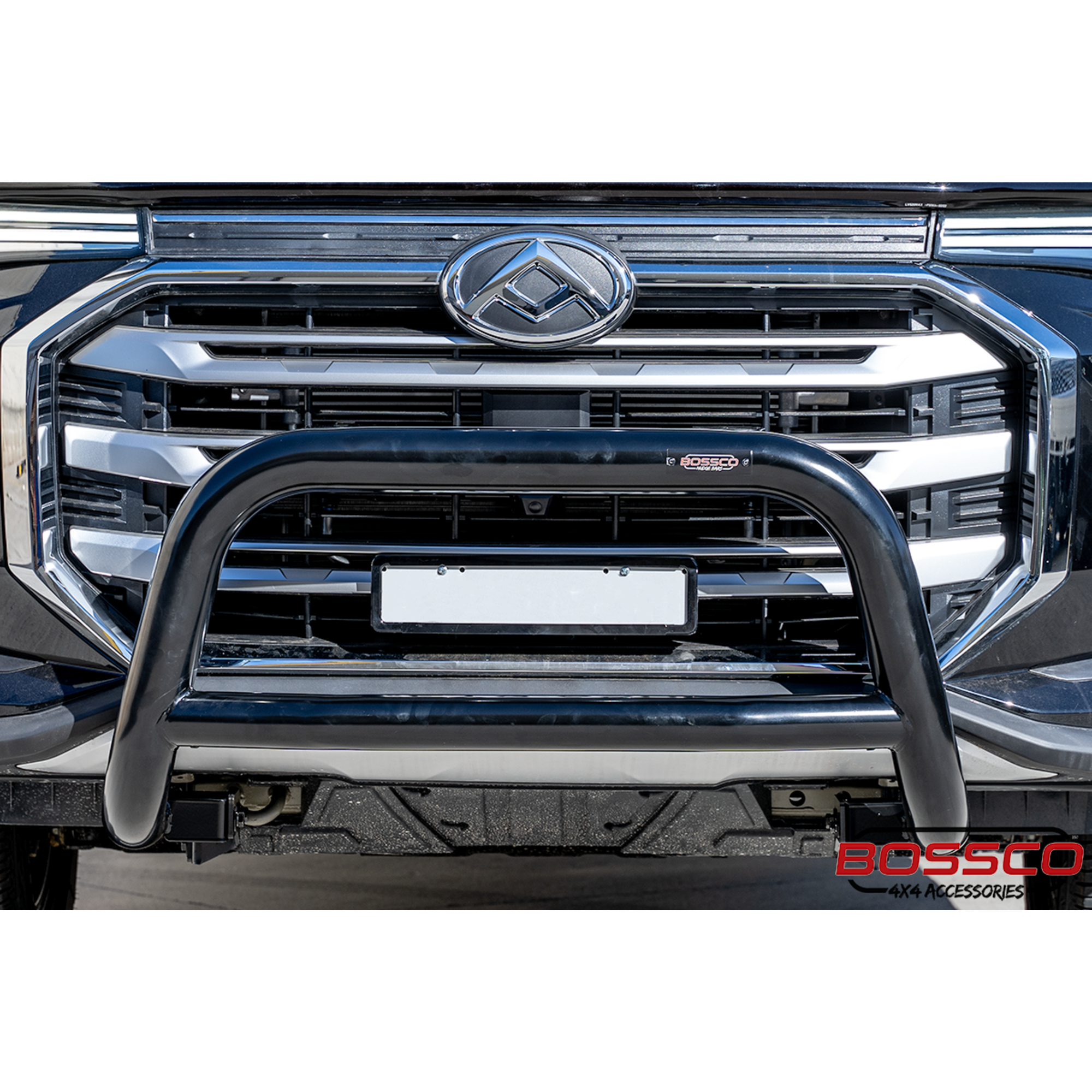 Black Aluminium Alloy Nudge Bar suitable for LDV T60 Max 2021-2024