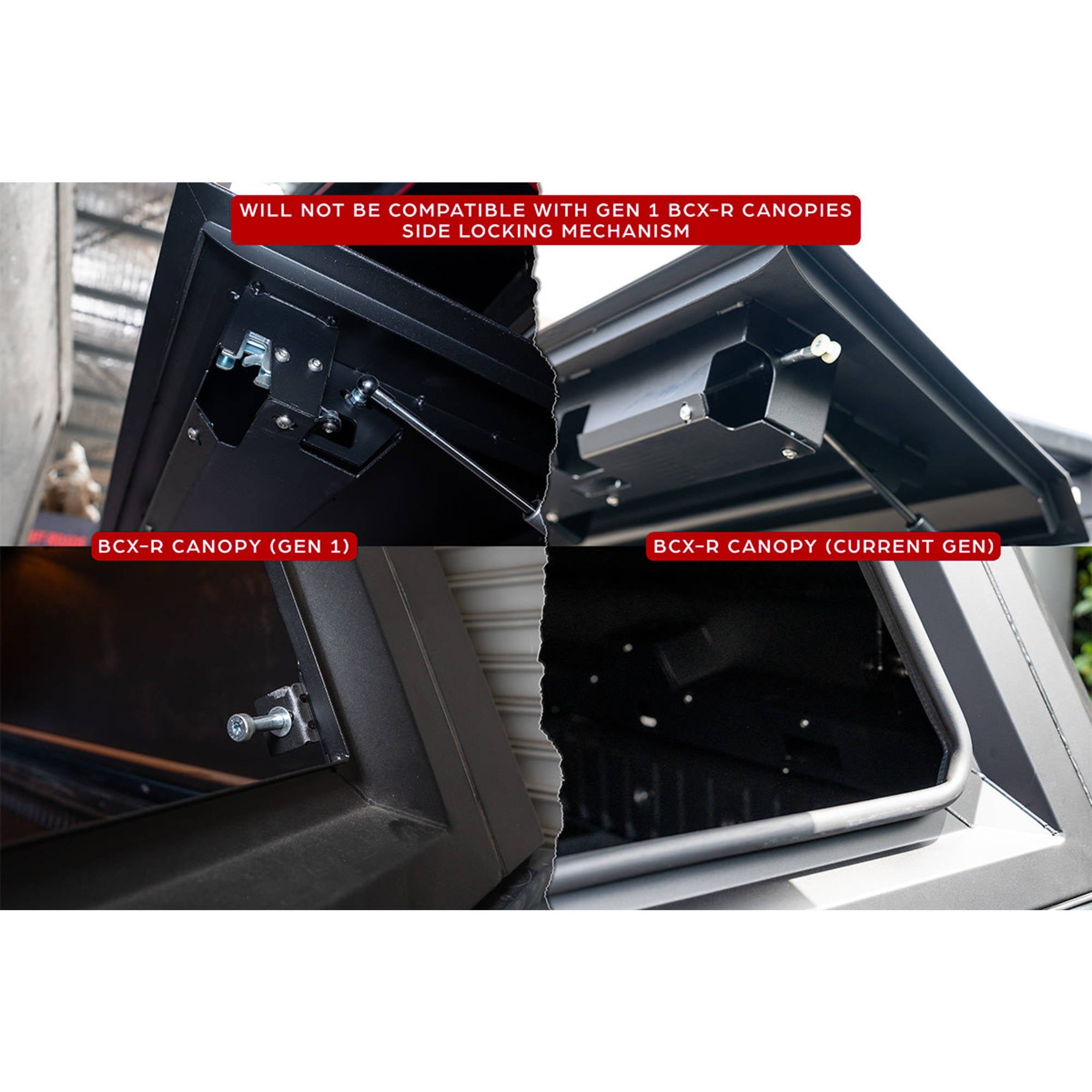 Side Doggy Door Replacements for BCX-R Canopies with Sliding Windows Driver Side