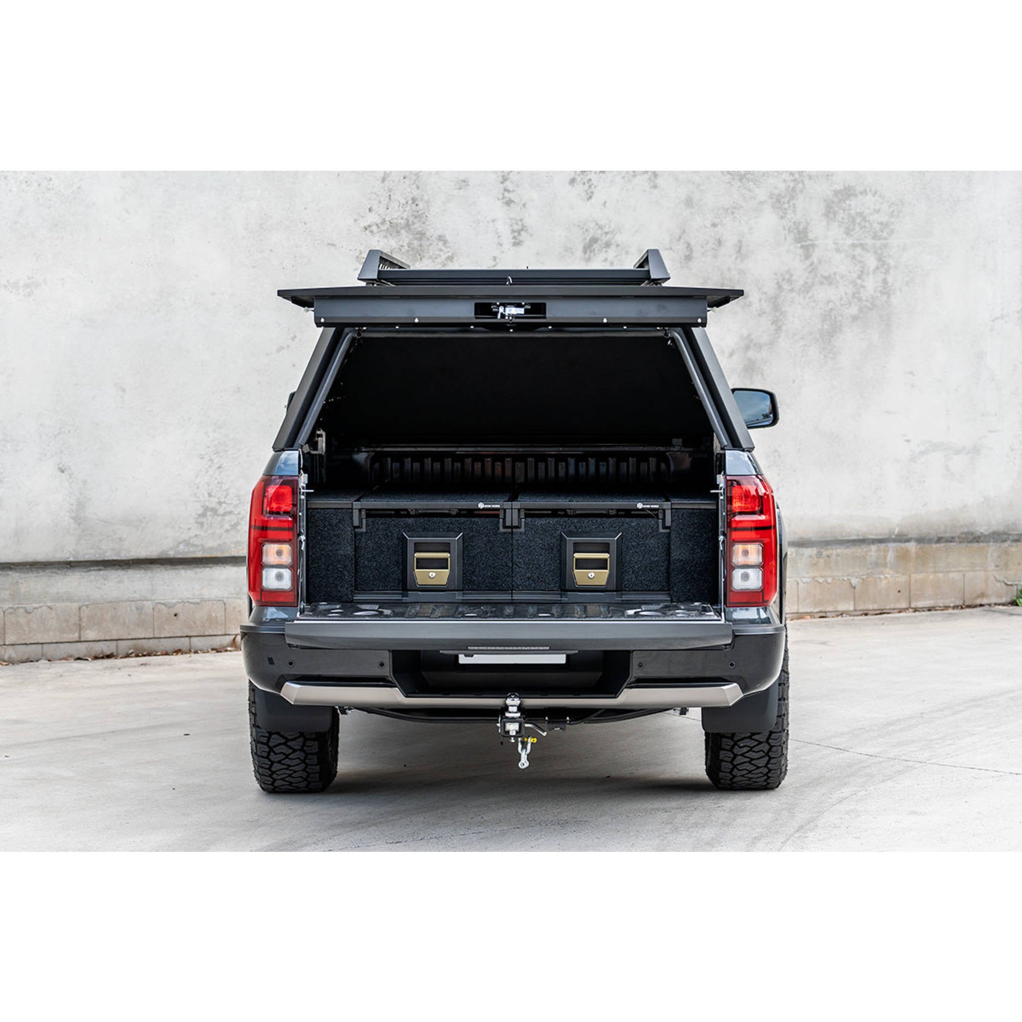 Dual Drawer Ute Tub Drawer System for Mitsubishi Triton MV 2024-2025