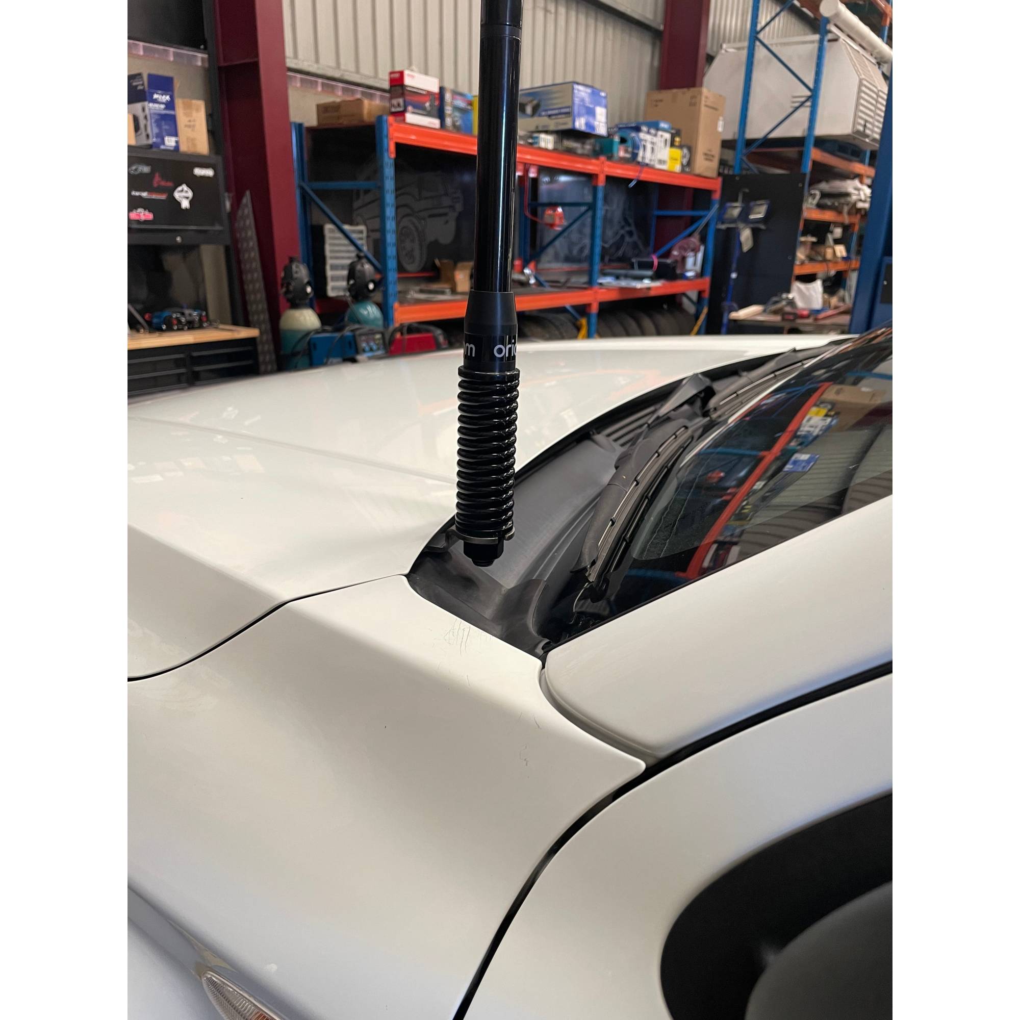 2019-2023 MR Triton Bonnet Hinge UHF Antenna Bracket
