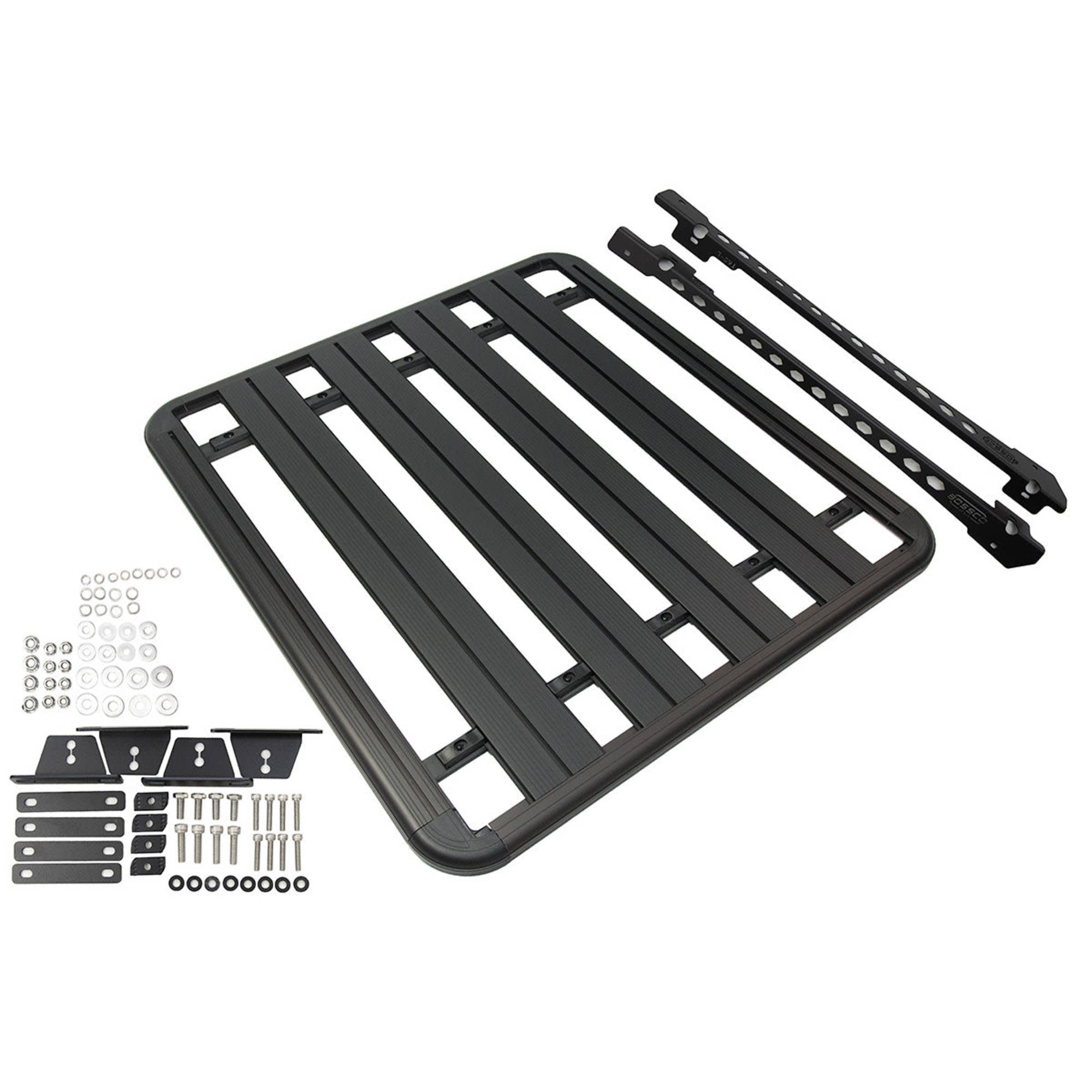 Aluminium Roof Platform Basket Tray (Flat) 1350x1250mm Suitable For LDV T60 2017-2025 (With OEM Roof Rails)
