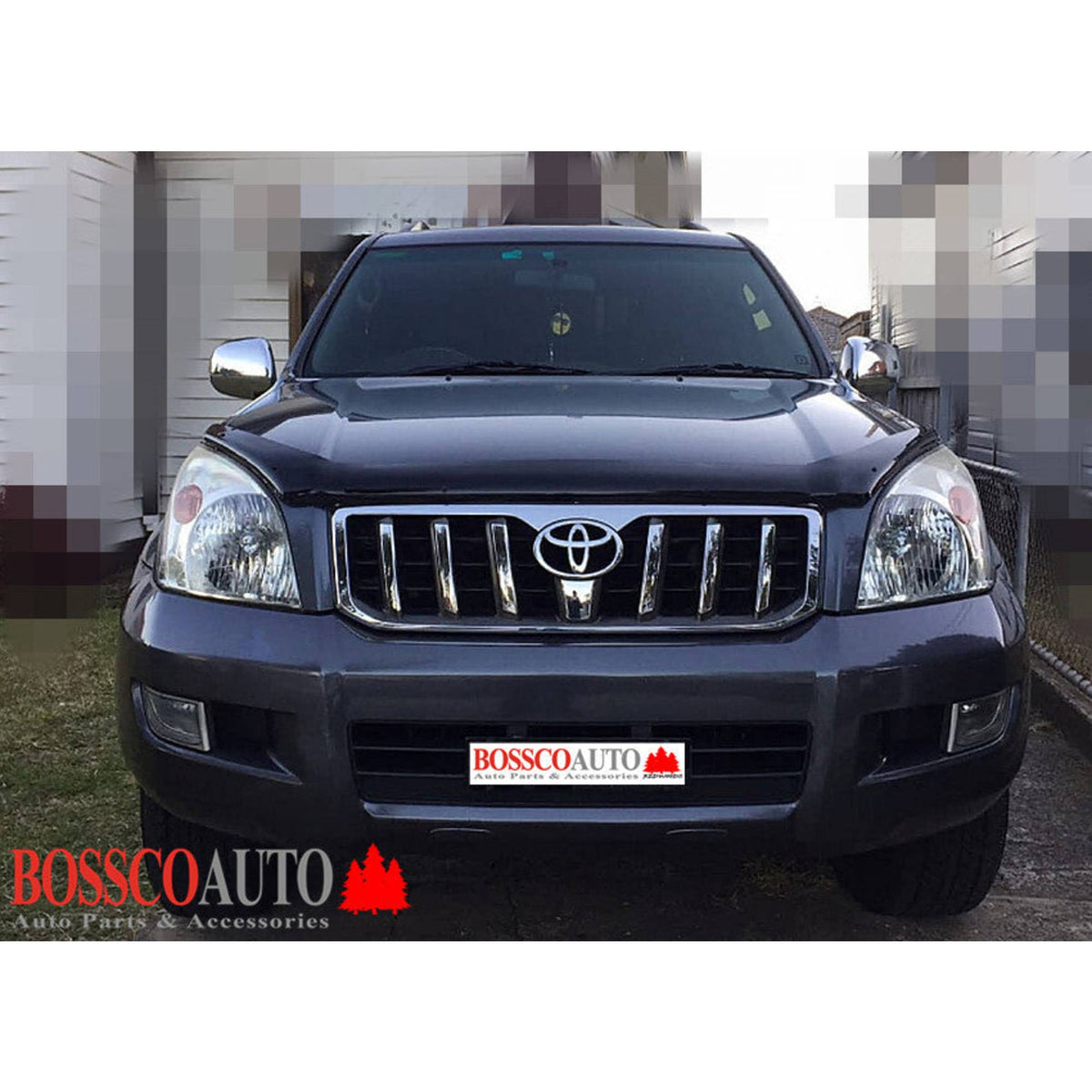 Tinted Bonnet Protector Suitable For Toyota Prado 120s 2002-2009