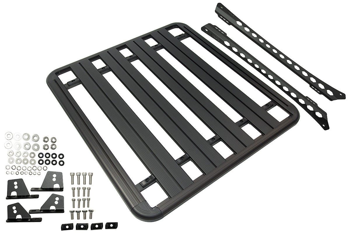 Aluminium Flat Roof Platform Basket (Flat) 1350x1250mm Suitable For NEXT GEN Ford Ranger Wildtrak 2022-2025