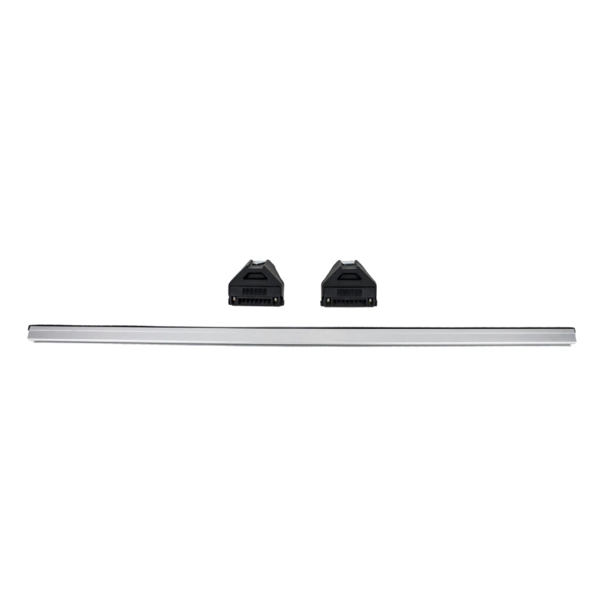 Heavy Duty Silver Low Mount Roof Racks Suitable For Nissan Patrol GU/Y61 1998-2016 (Set of 3)