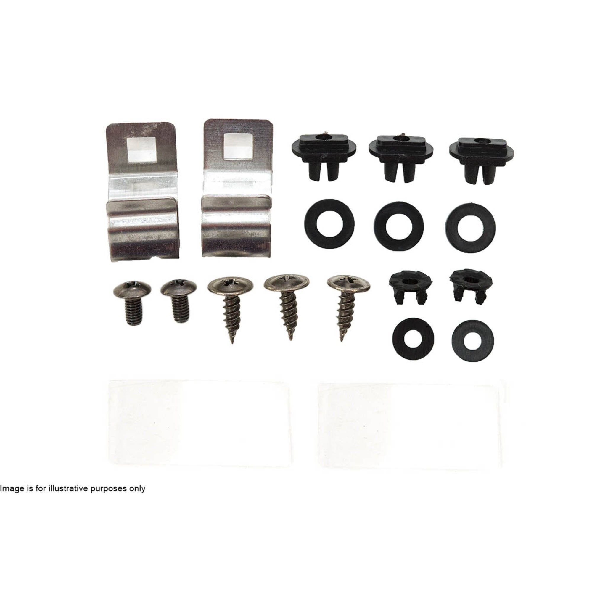 Fitting Kit for Bonnet Protector suitable for Toyota Landcruiser 70, 76, 78, 79 Series 2007-2016