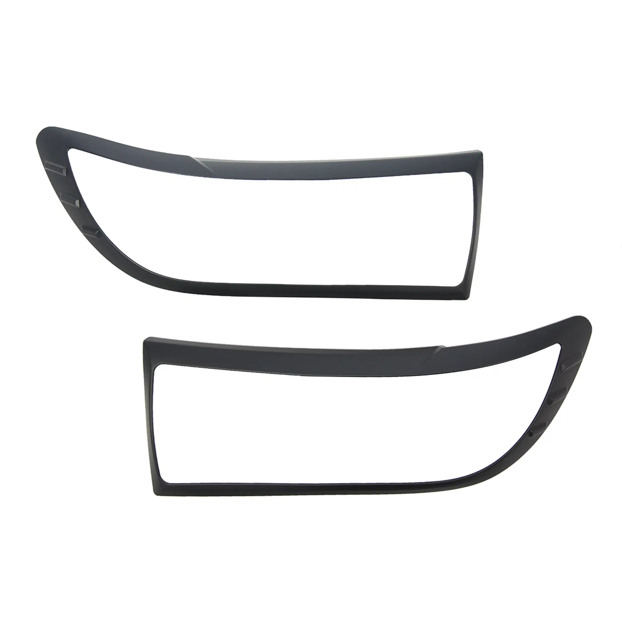 Front Headlight Trim Covers for GWM Cannon 2020-2025 | Gloss Black Styling