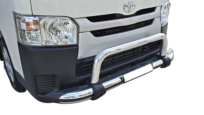 NUDGE BAR suitable for TOYOTA Hiace (LWB) 2005-2019