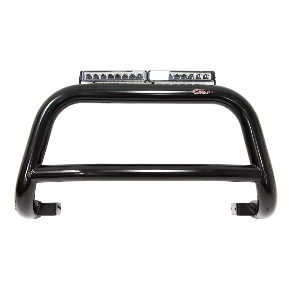 Black Nudge bar suitable for Nissan Pathfinder R51 2005-2012 w/ 20" Modular Single Row LED Light Bar