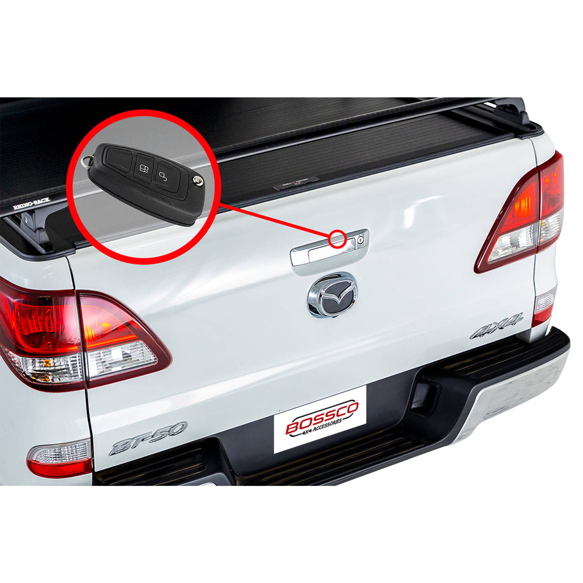 Tailgate Central Locking Kit Suitable For Mazda BT-50 2012-2020