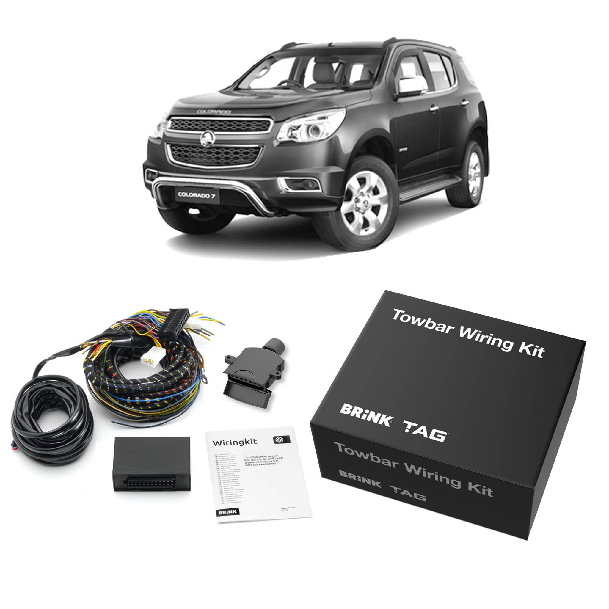 TAG Direct Fit Wiring Harness for Holden Colorado RG (01/2012 - on), Colorado 7 (01/2012 - on), Trailblazer (01/2012 - on)