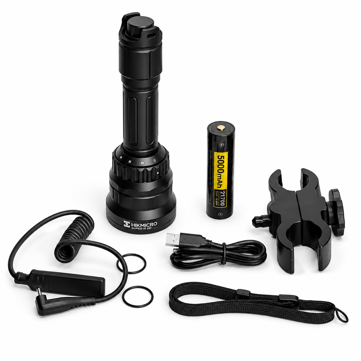 HIKMICRO Alpex 4K A50E Digital Day & Night Viewing Device IR Illuminator Kit
