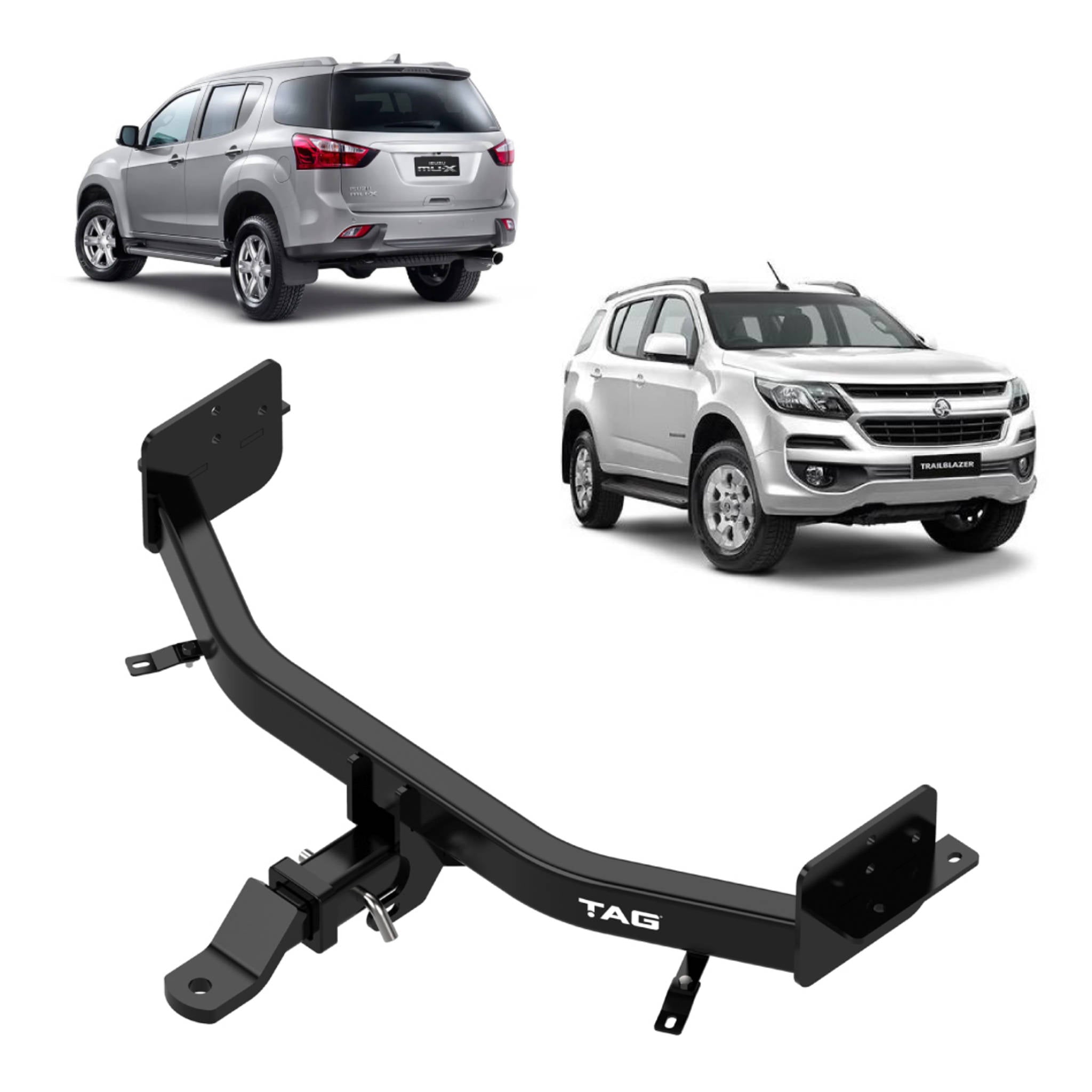TAG Towbar Heavy Duty for Holden Trailblazer (06/2012 - 06/2021), Colorado 7 (06/2012 - 06/2021), Isuzu MU-X (06/2012 - 06/2021)